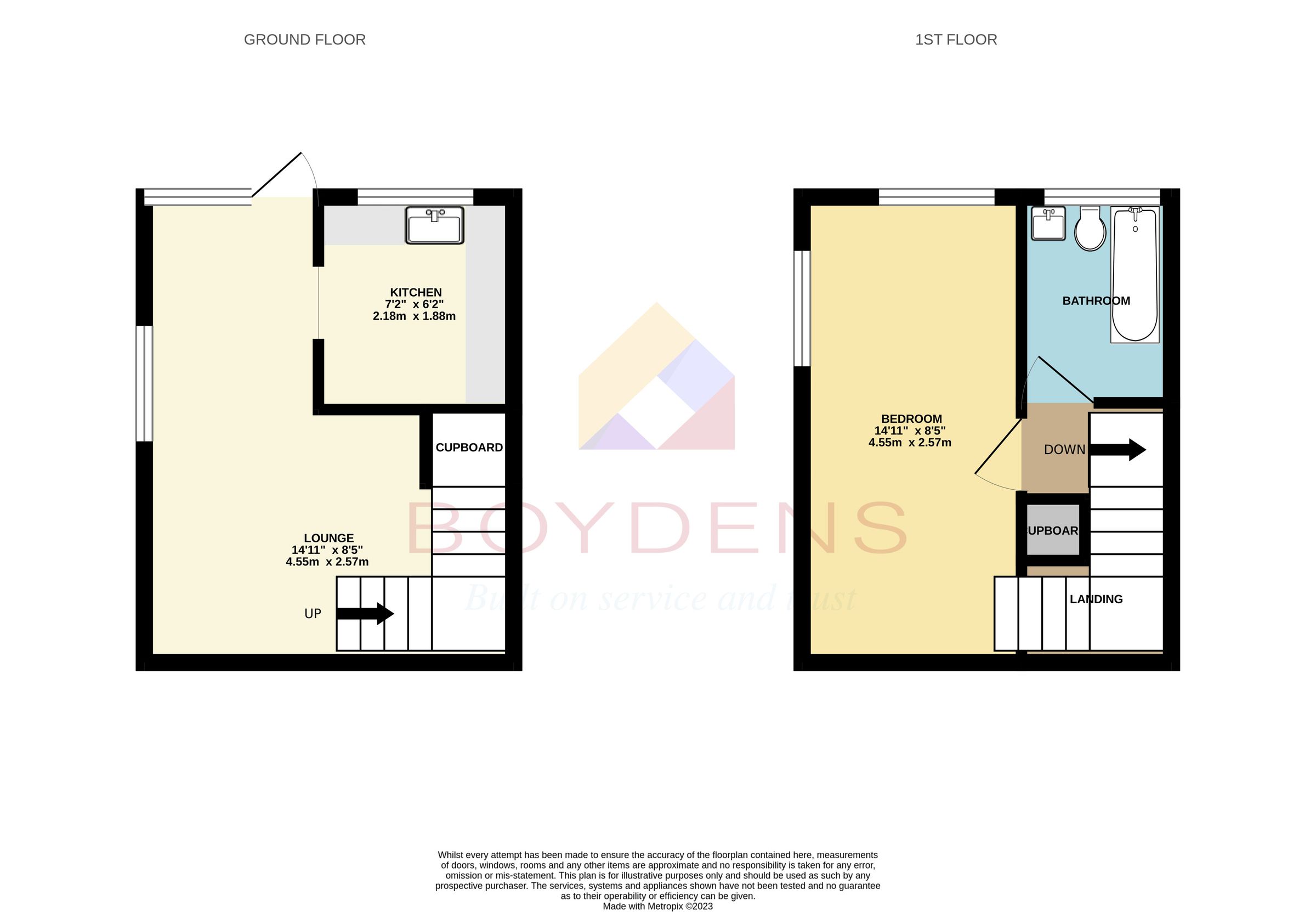 1 bed terraced house for sale in Rookwood Close, ClactonOnSea CO15