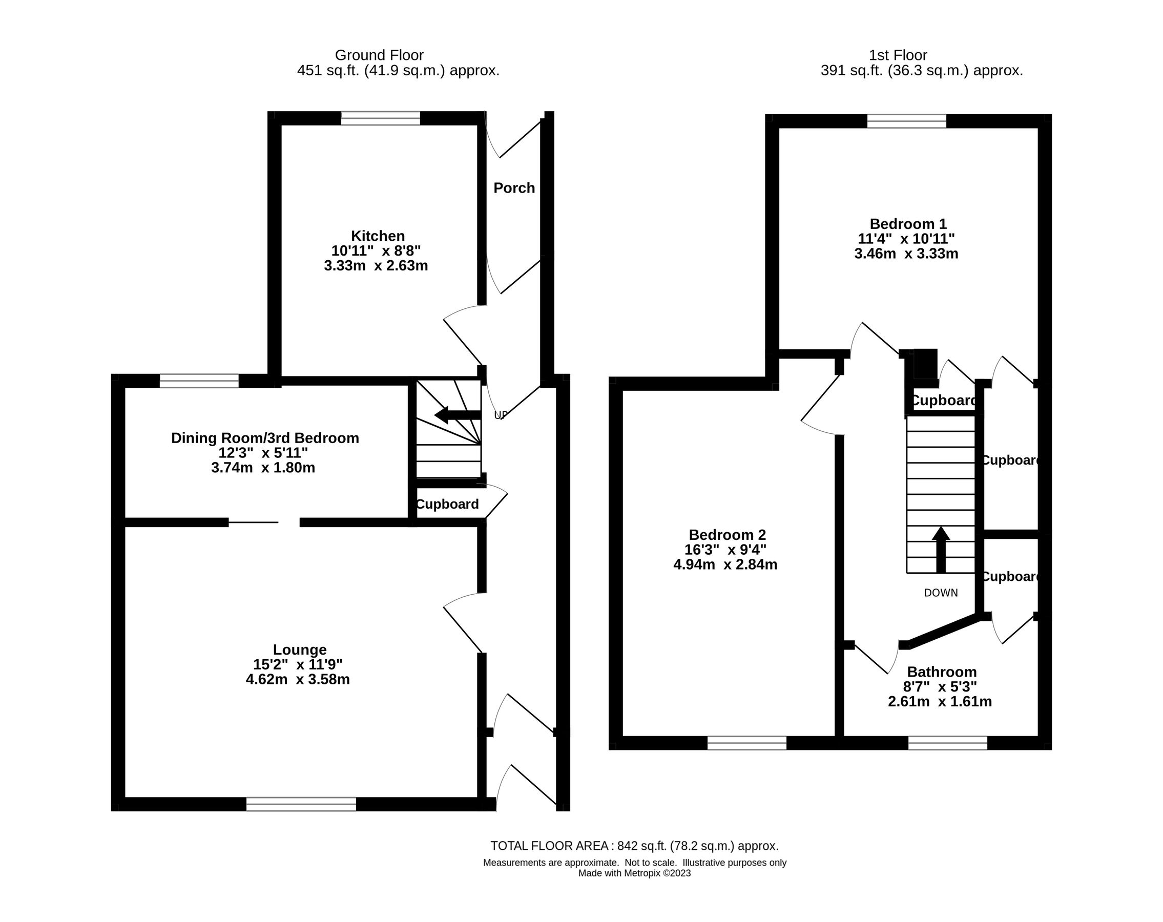 2 bed terraced house for sale in Glenlea, 68 Main Street, Stranraer DG9
