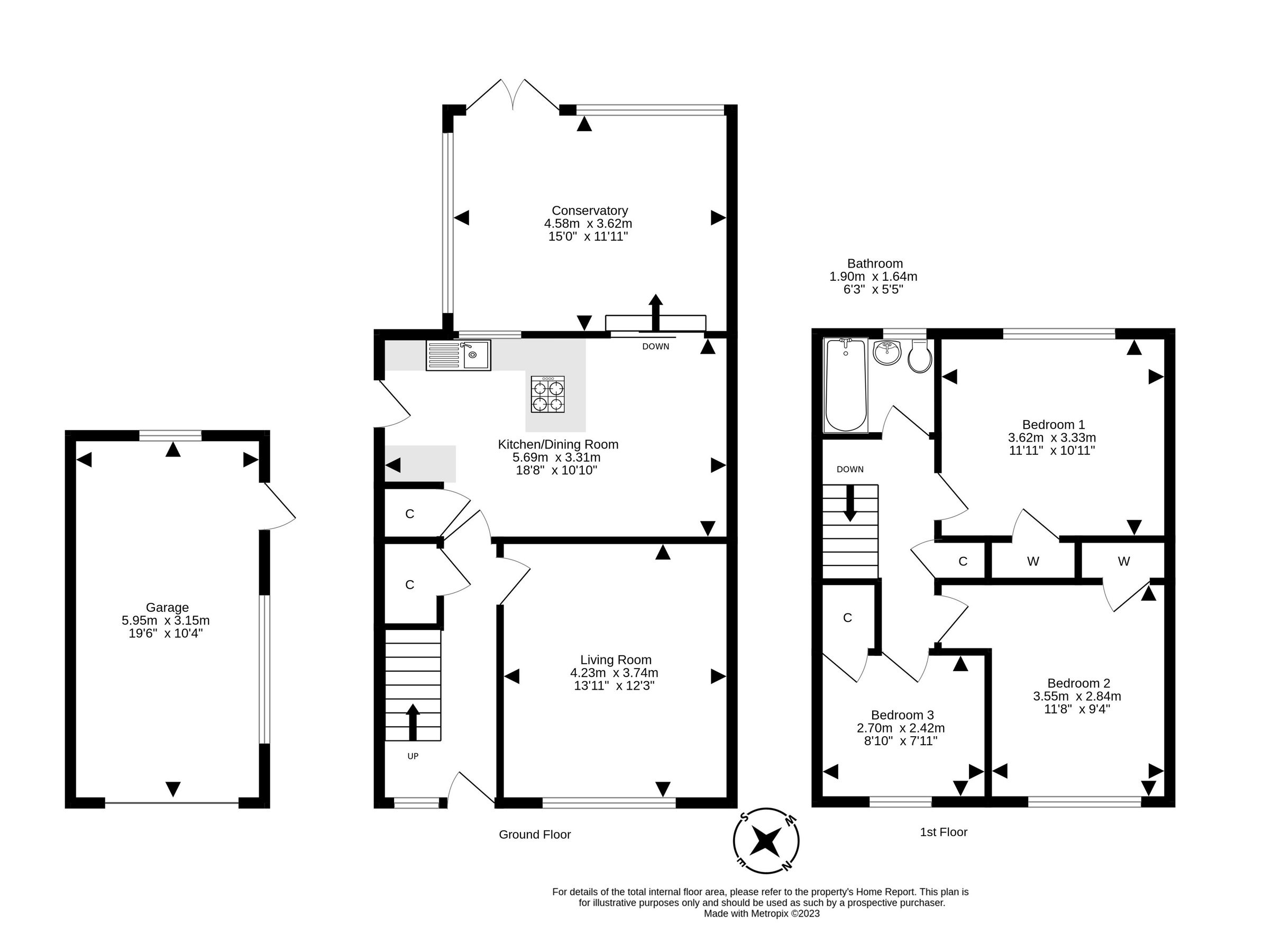 3 bed semidetached house for sale in 31 Mauricewood Rise, Penicuik EH26 Zoopla