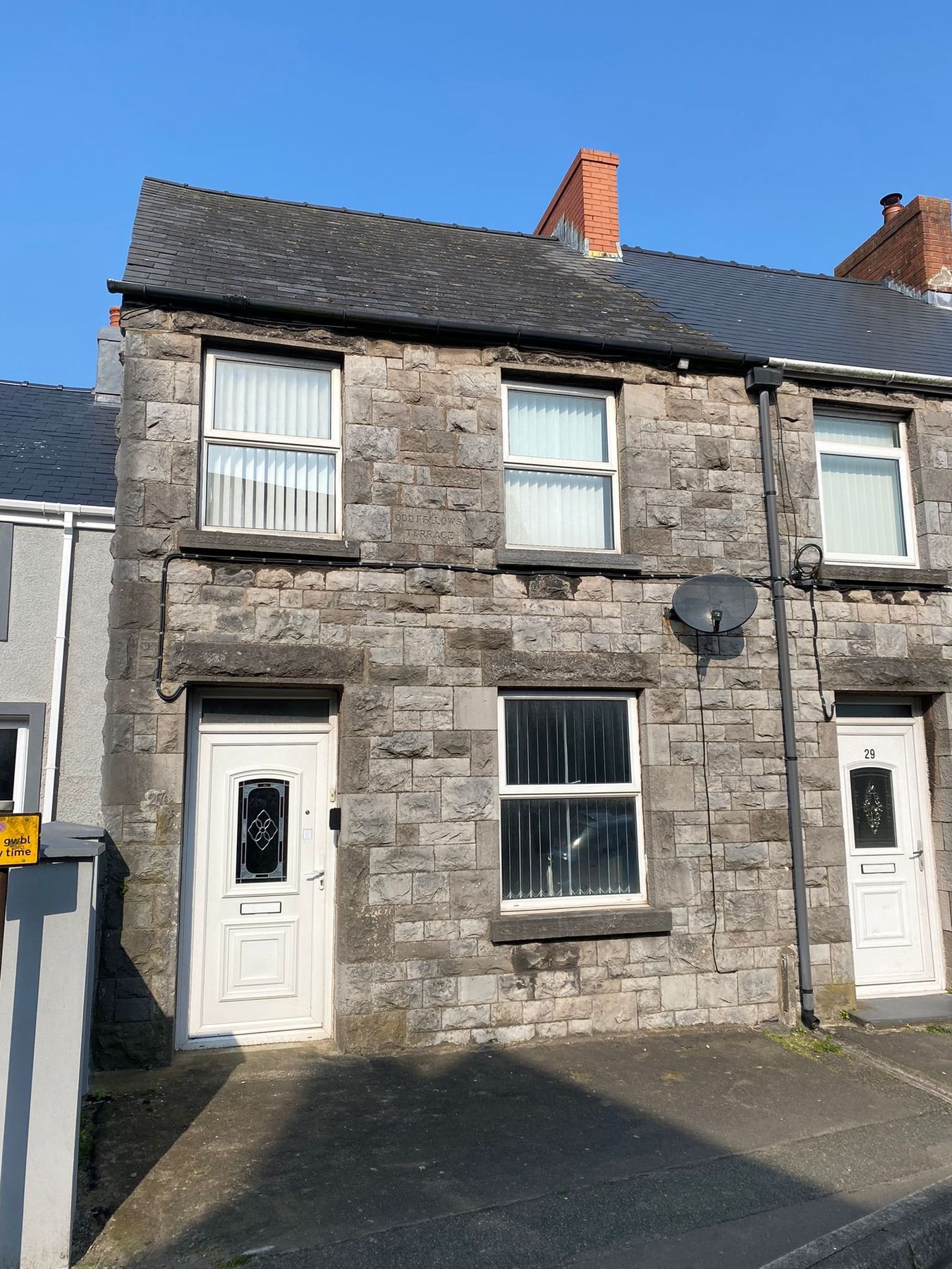 2 bed terraced house for sale in Priory Road, Milford Haven, Sir Benfro