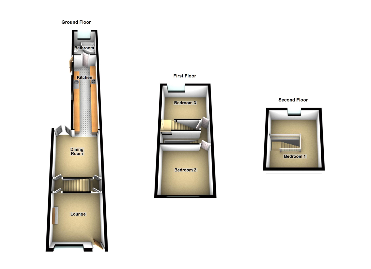 3 bed detached house for sale in Wootton Street, Bedworth, Warwickshire