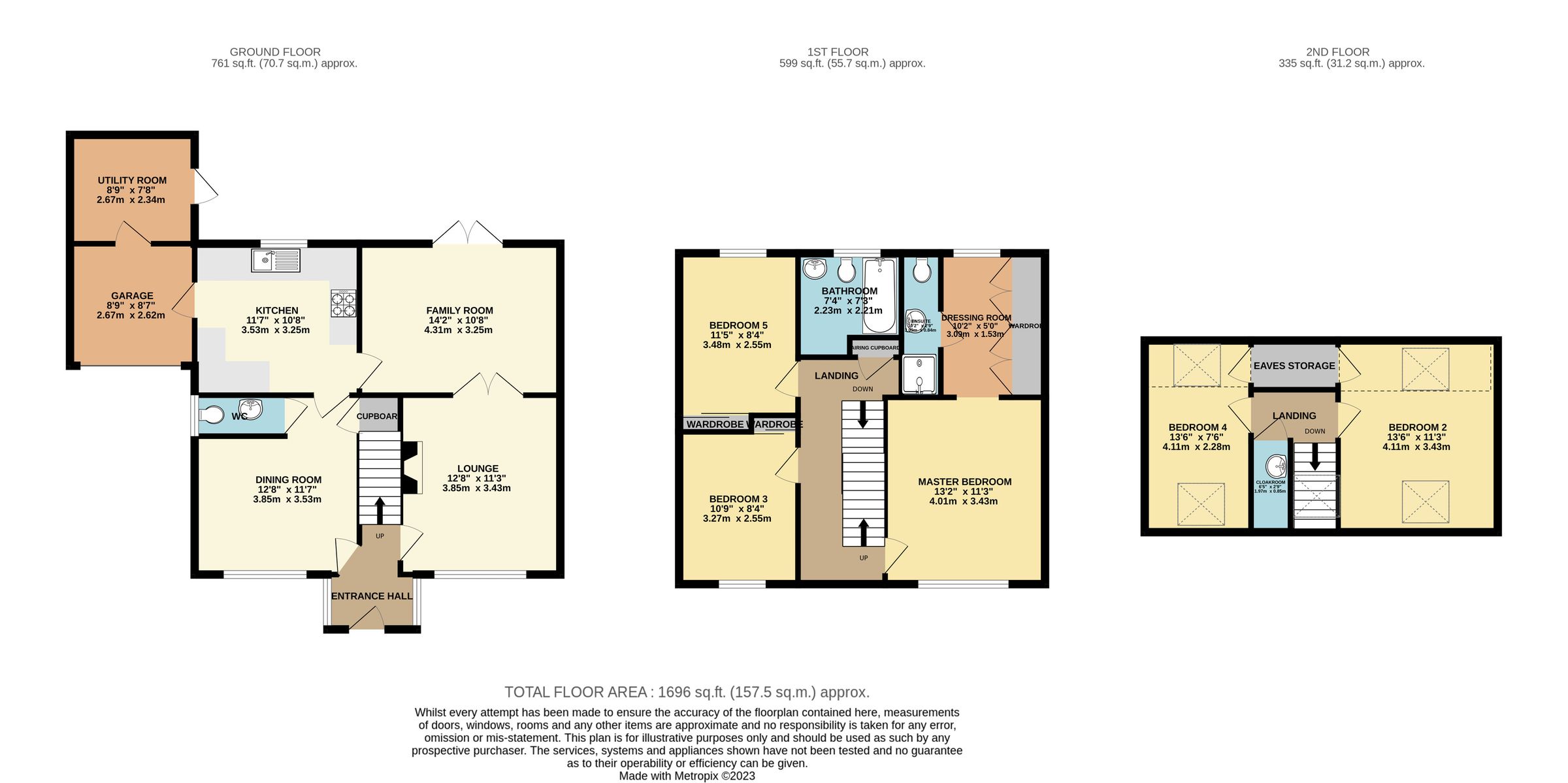 5 bed detached house for sale in Church End, Sherington, Newport