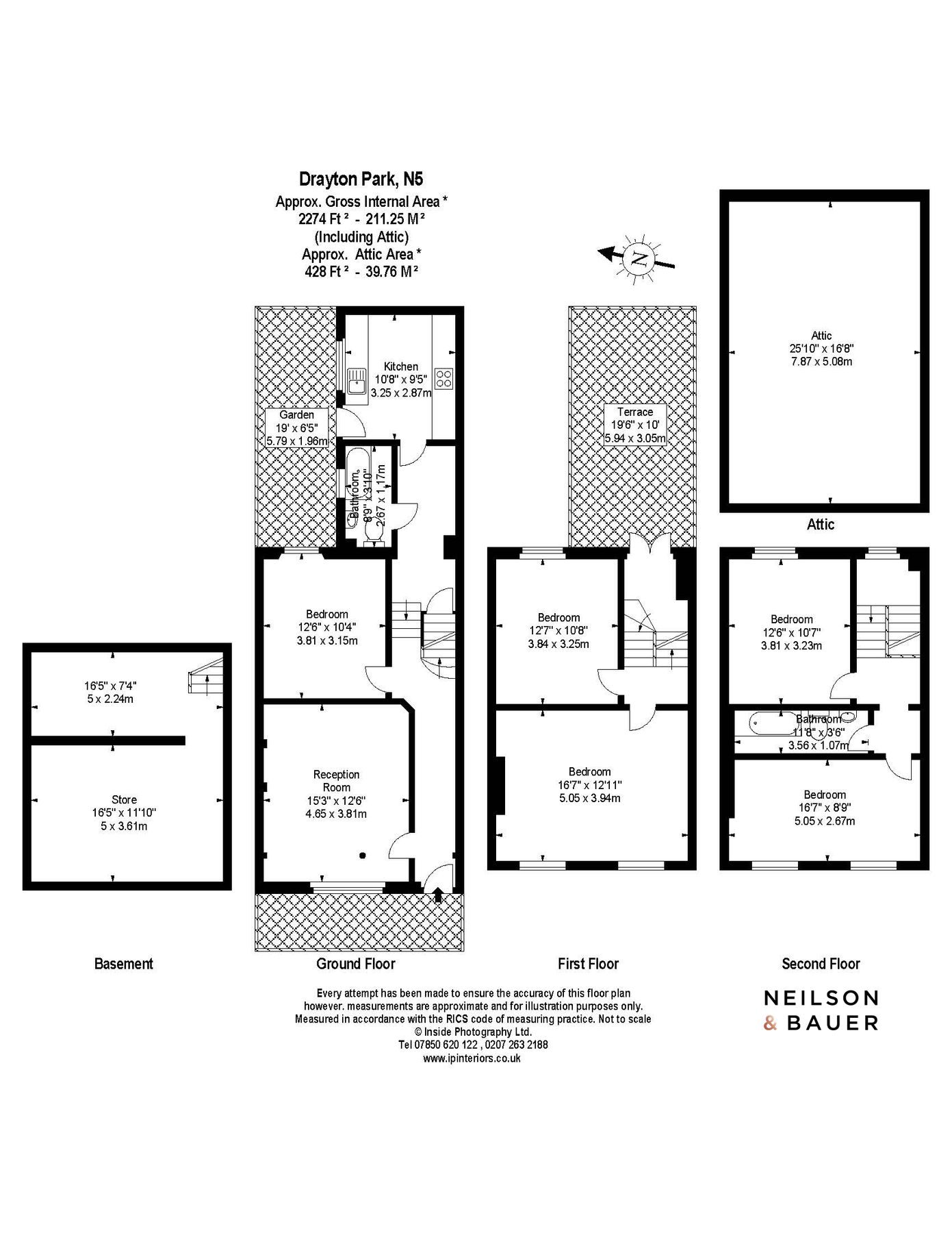 4 bed detached house for sale in Drayton Park, Highbury, Islington