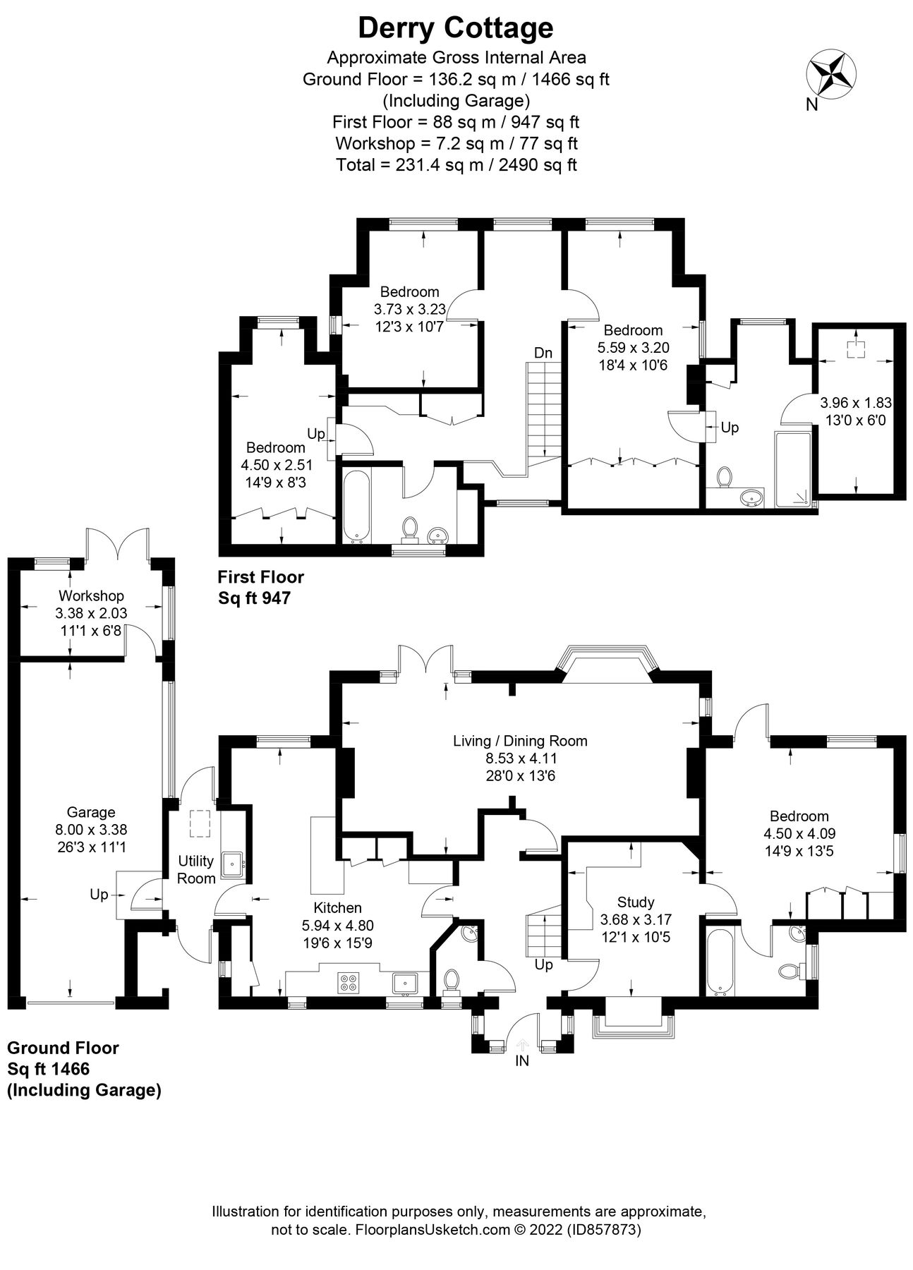 4 bed detached house for sale in Church Lane, Dogmersfield, Hook RG27