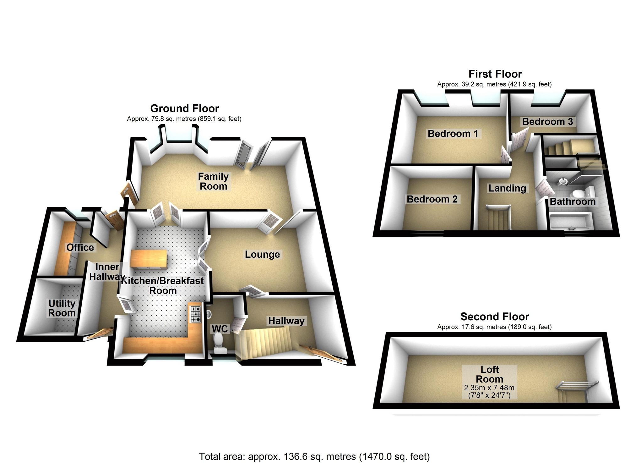 3 bed semidetached house for sale in Shakespeare Road, Barry CF62 Zoopla