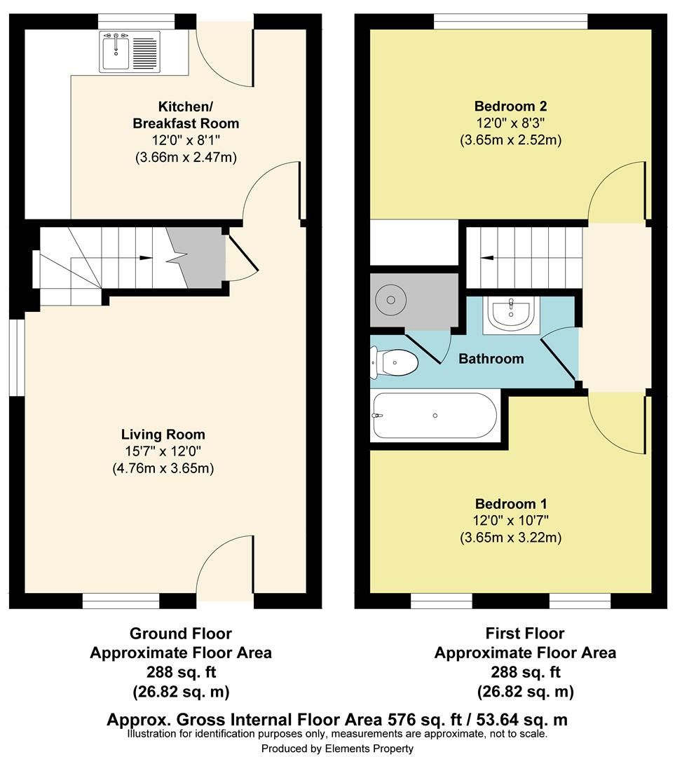 2 bed semidetached house for sale in Tom Joyce Close, Snodland ME6