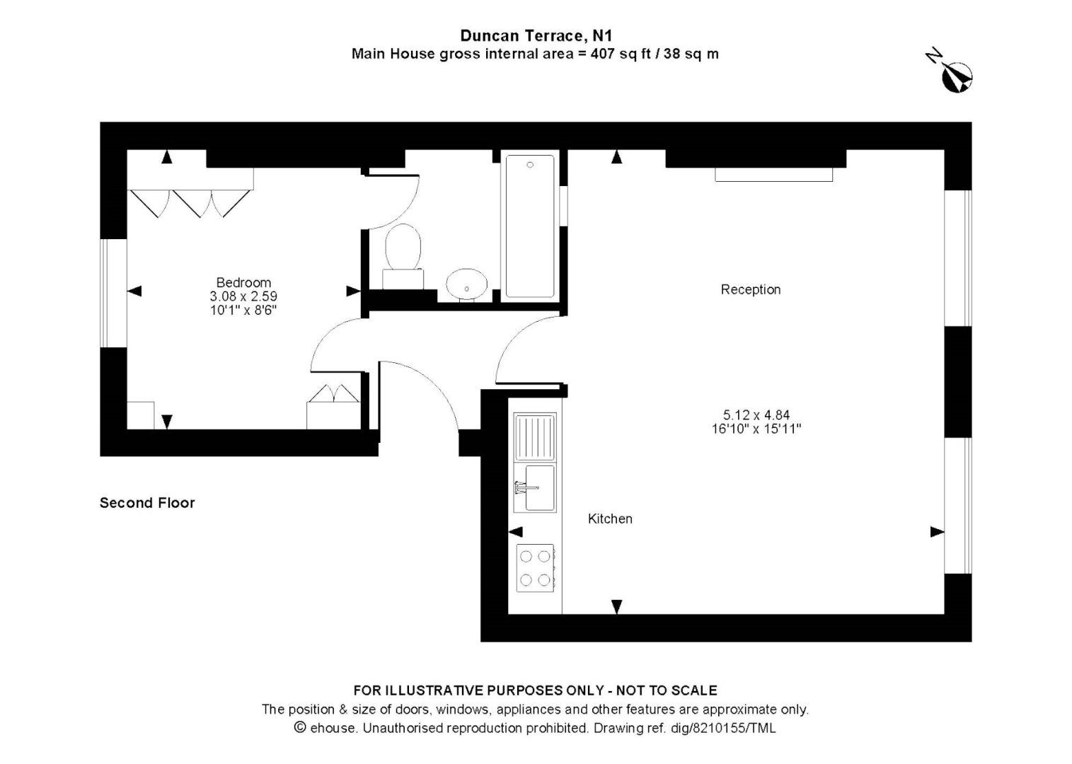 1 bed flat for sale in Duncan Terrace, London, Islington N1 Zoopla