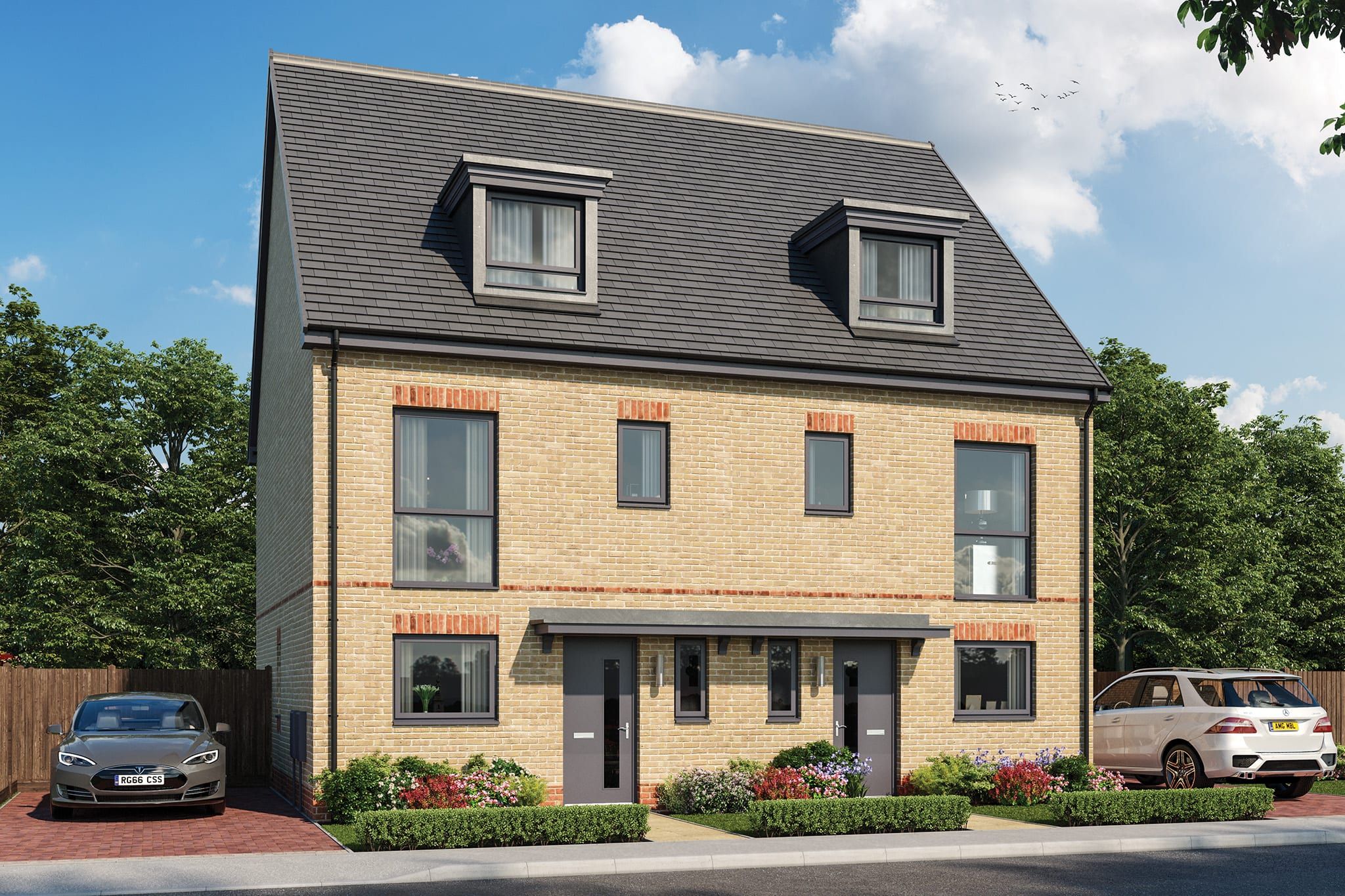 New home, 3 bed semidetached house for sale in Tiltman Avenue