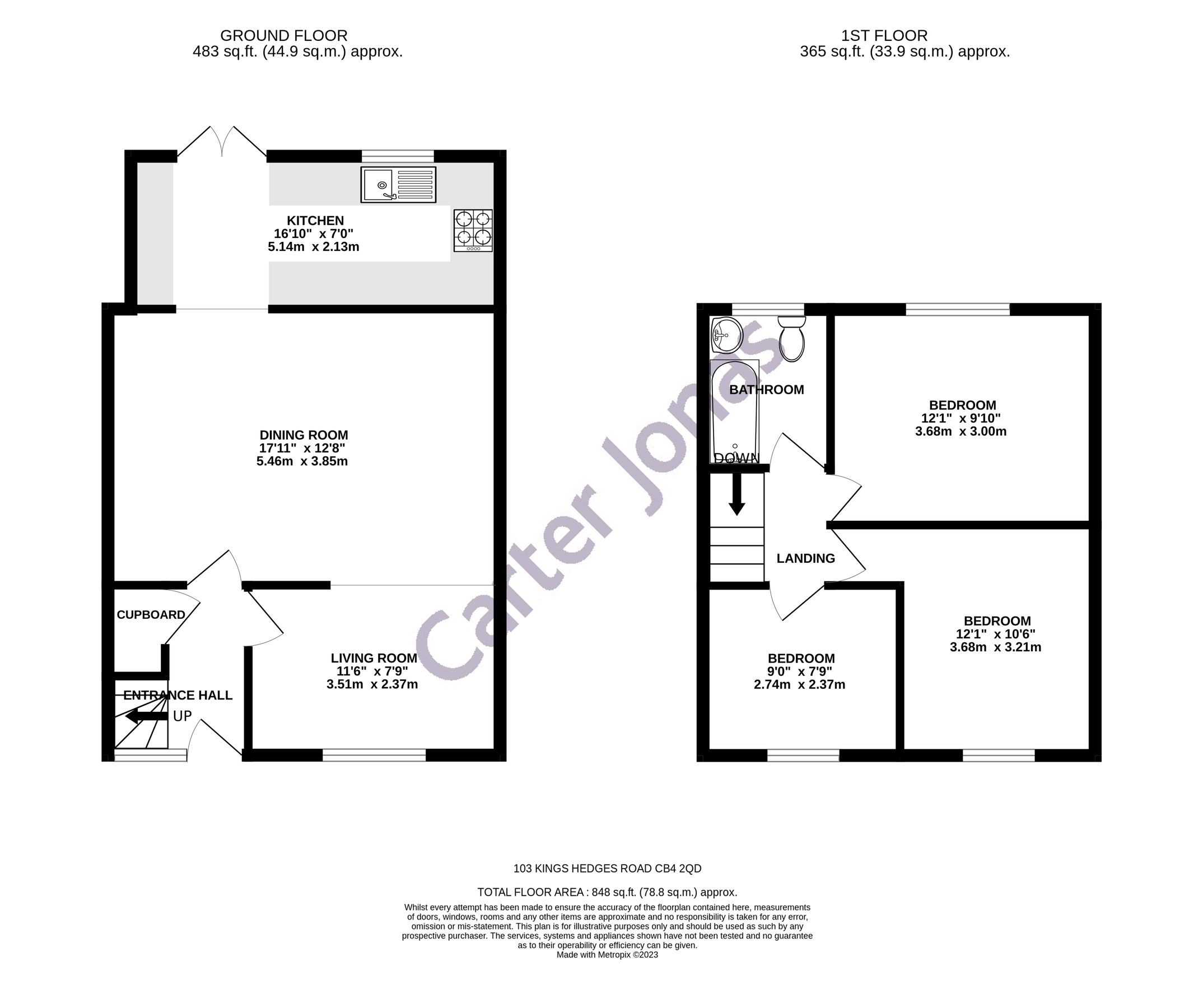 3 bed terraced house to rent in Kings Hedges Road, Cambridge CB4 Zoopla