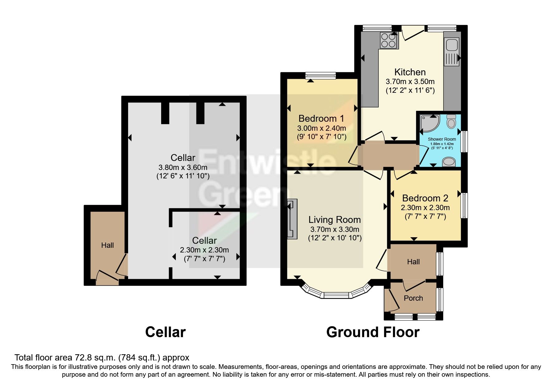 2 bed bungalow for sale in Glen View Road, Burnley, Lancashire BB11