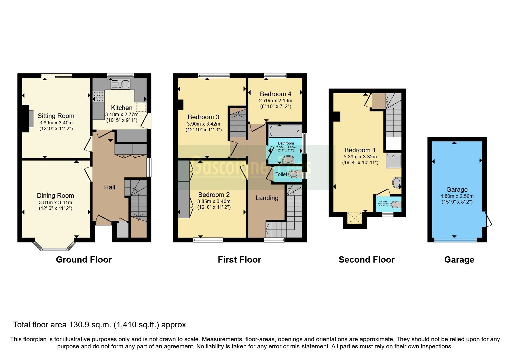 4 bed semidetached house for sale in Hare Lane, Claygate, Esher