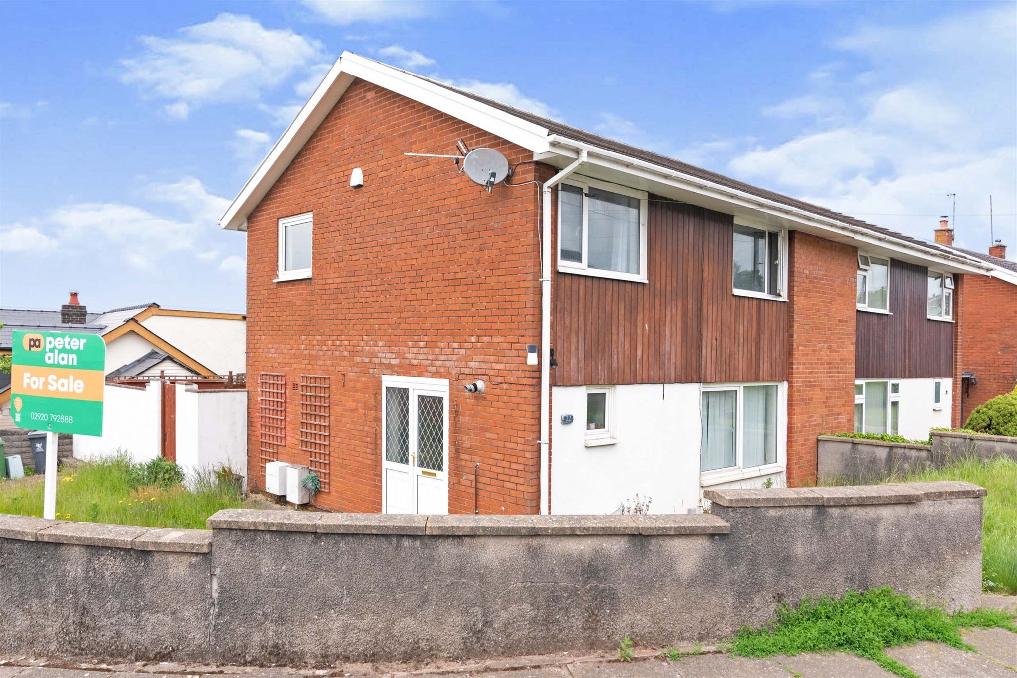 3 bed semidetached house for sale in Hatherleigh Road, Rumney, Cardiff