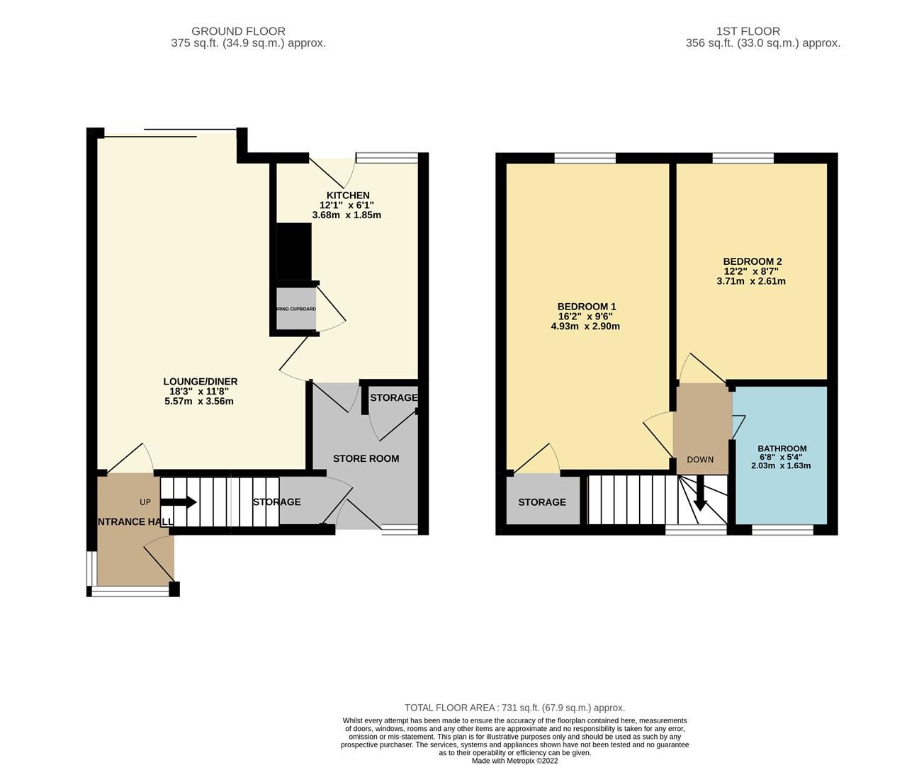 2 bed terraced house to rent in The Fortunes, Harlow CM18 Zoopla