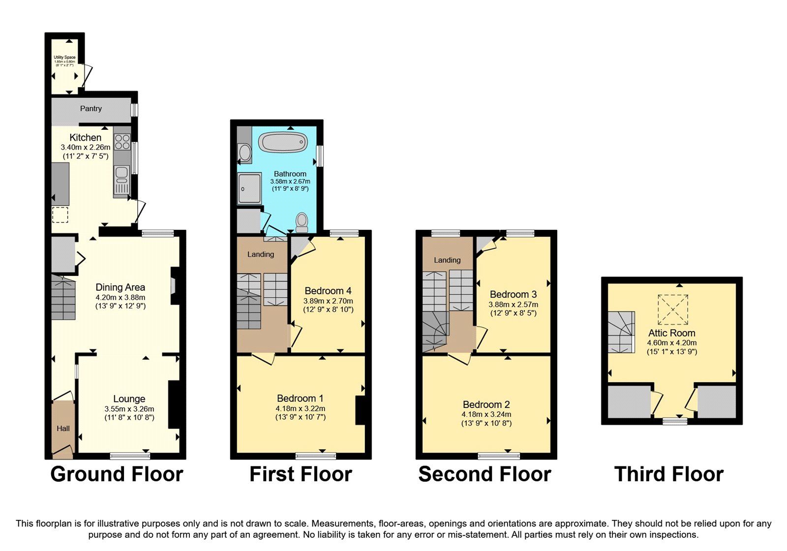 4 bed end terrace house for sale in St. Marys Terrace, Penzance TR18
