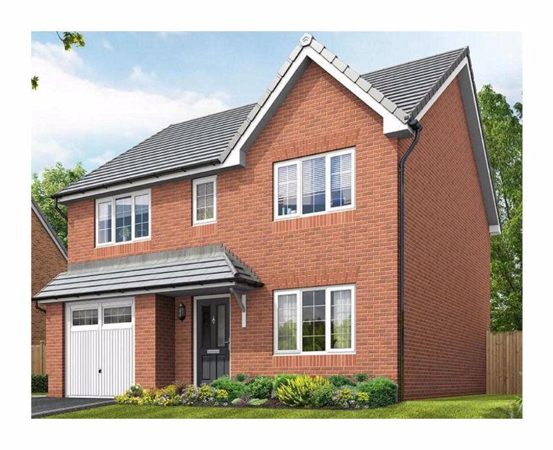 New home, 4 bed detached house for sale in Almond Brook Road, Standish