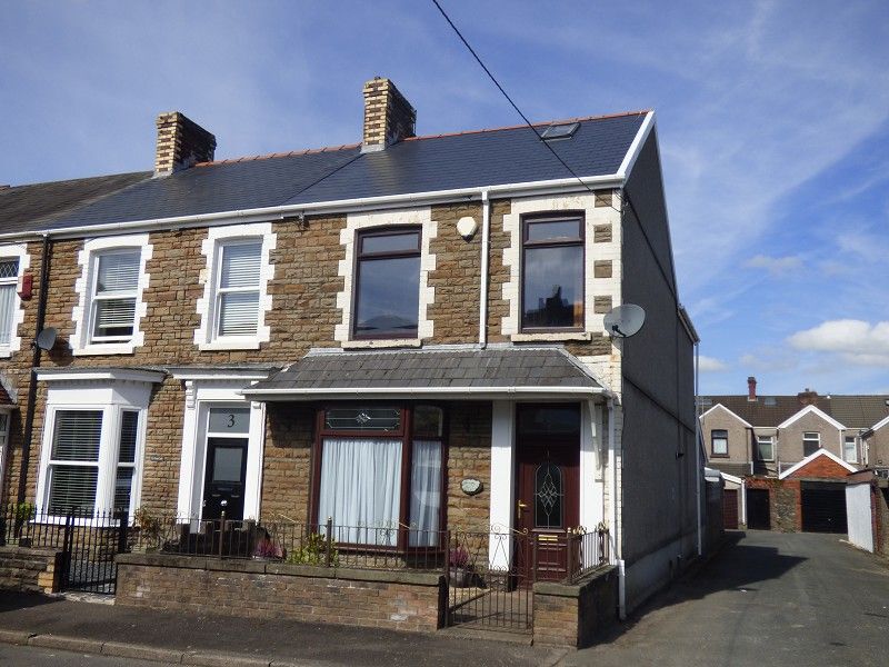 3 bed end terrace house for sale in Hazelwood Road, Neath, West