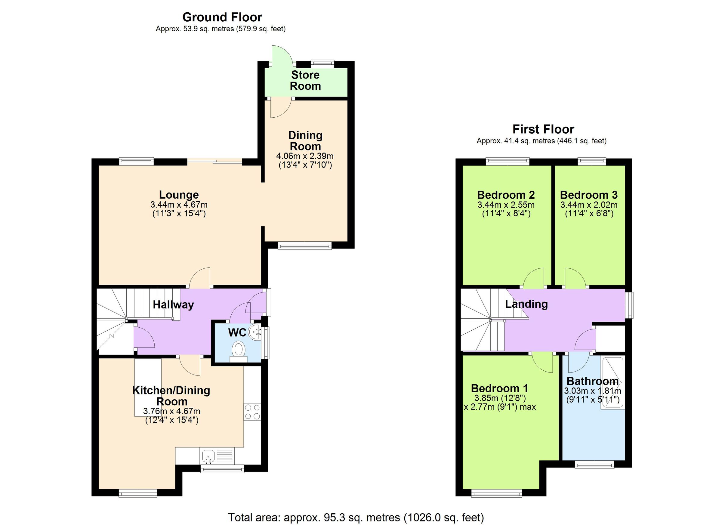 3 bed semidetached house for sale in Bridge Street, Clayhanger