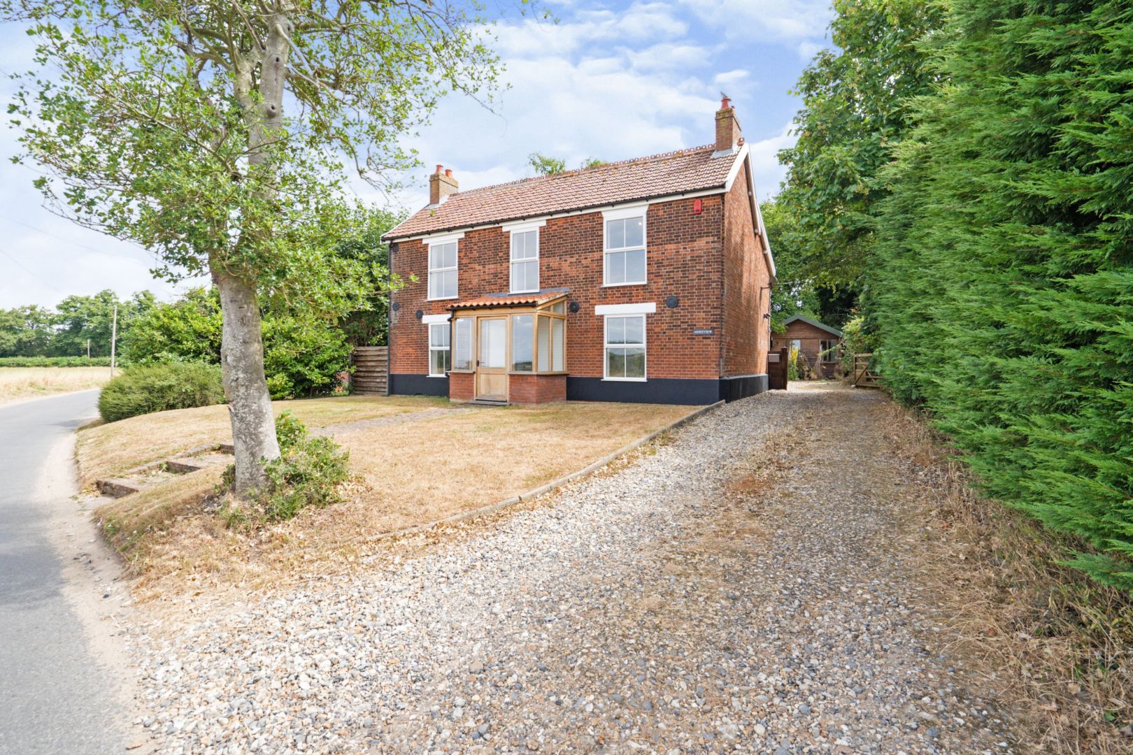 4 bed detached house for sale in Milestone Lane, Wicklewood, Wymondham