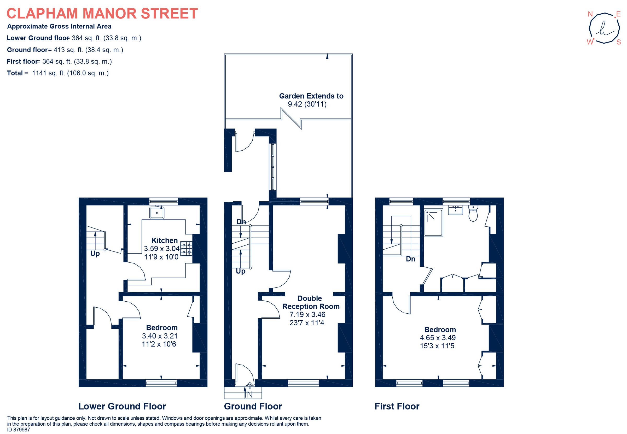 2 bed terraced house for sale in Clapham Manor Street, London SW4 Zoopla