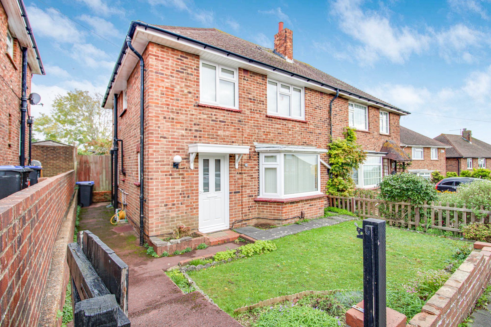 3 bed semidetached house for sale in Kings Road, Southwick, Brighton