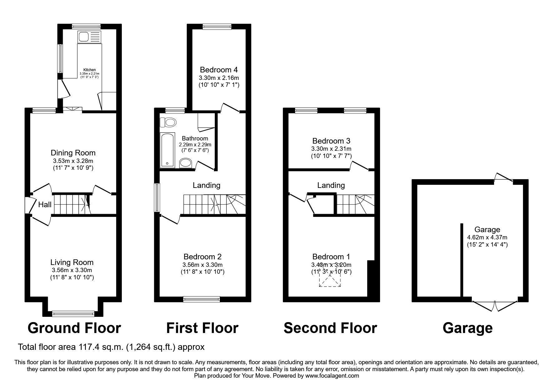 4 bed semidetached house to rent in Woodland Road, Tunbridge Wells, Kent TN4 Zoopla