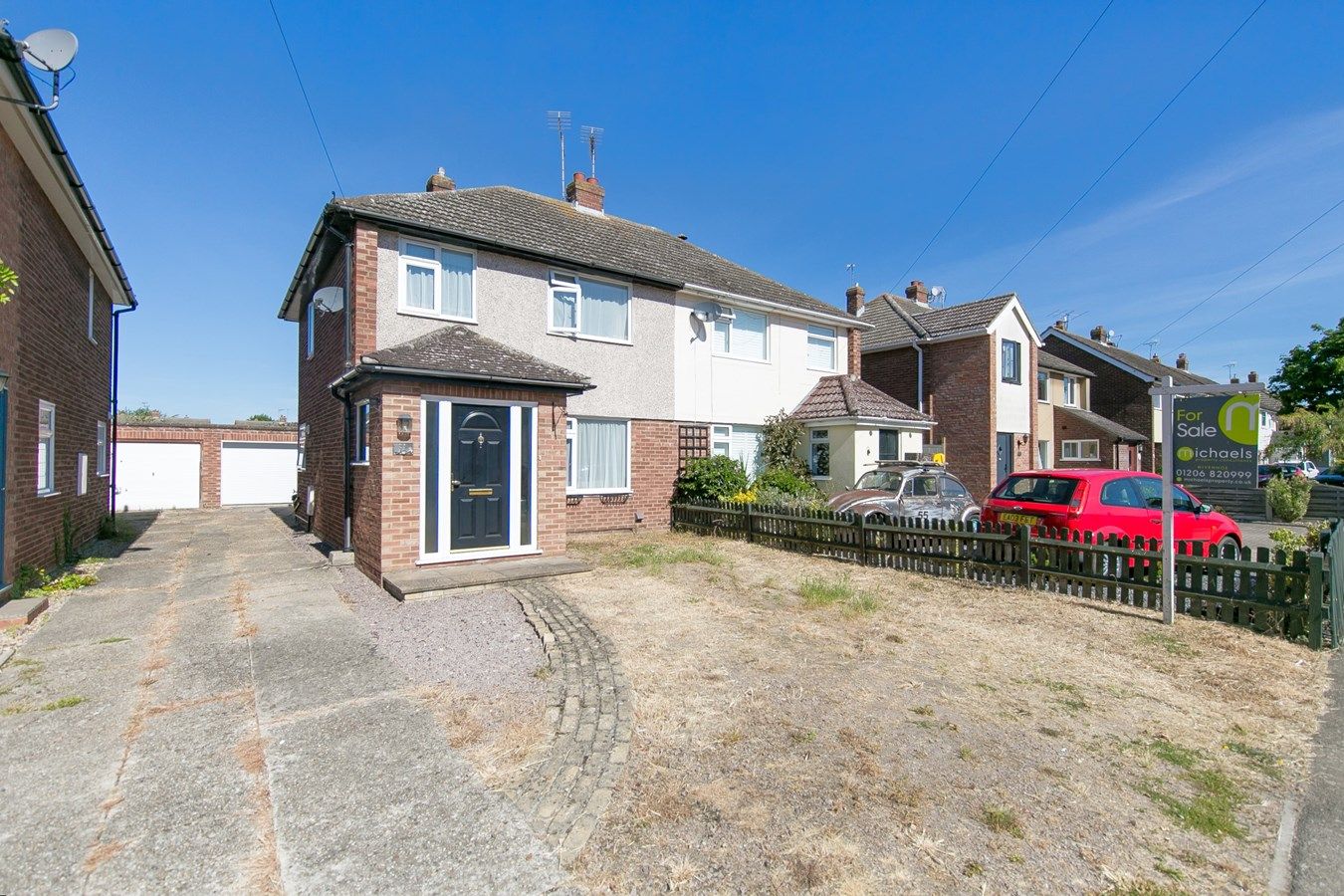 3 bed semidetached house for sale in Broomfield Crescent, Wivenhoe