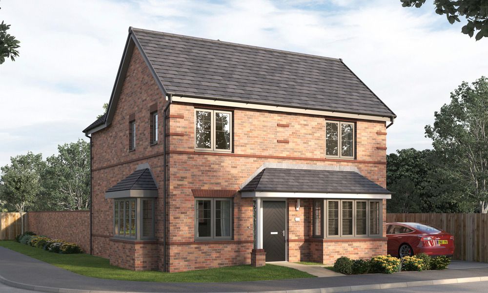 New home, 4 bed detached house for sale in High Hazels Close, Clay