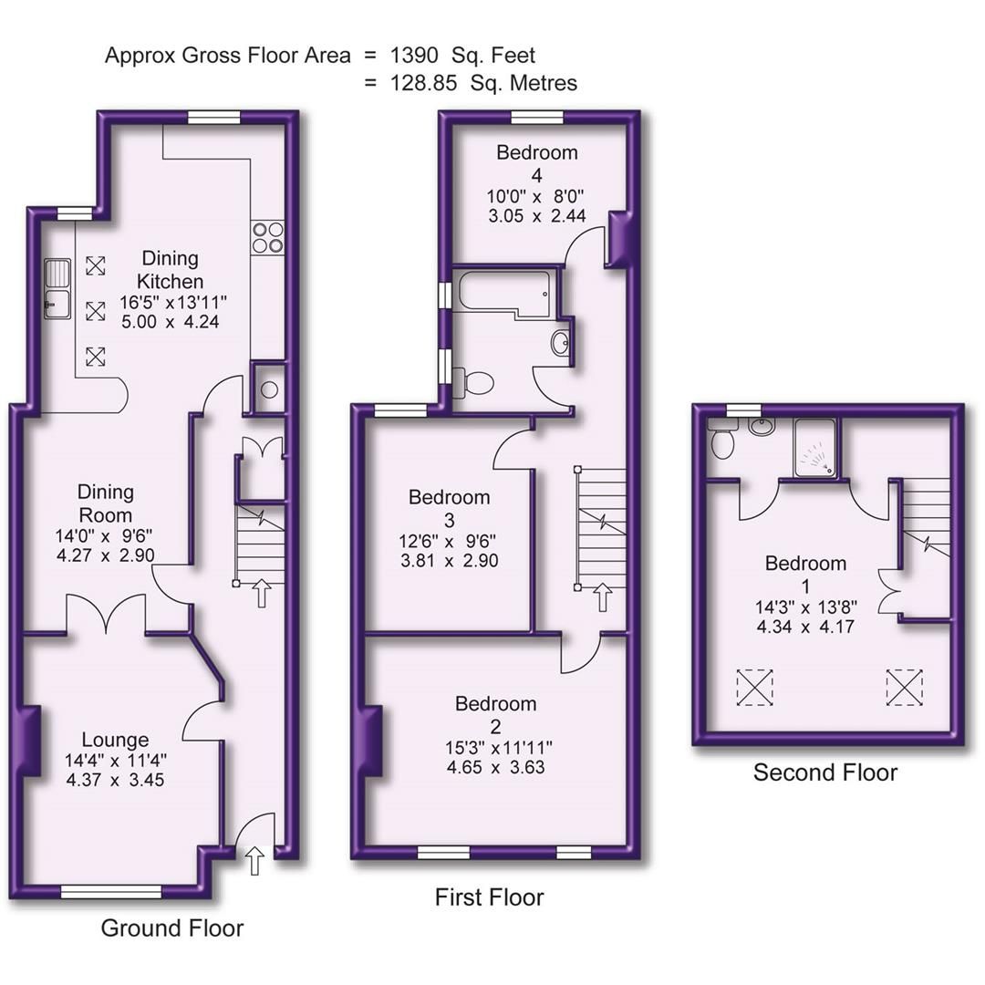 4 bed terraced house for sale in Hawthorn Avenue, Timperley, Altrincham