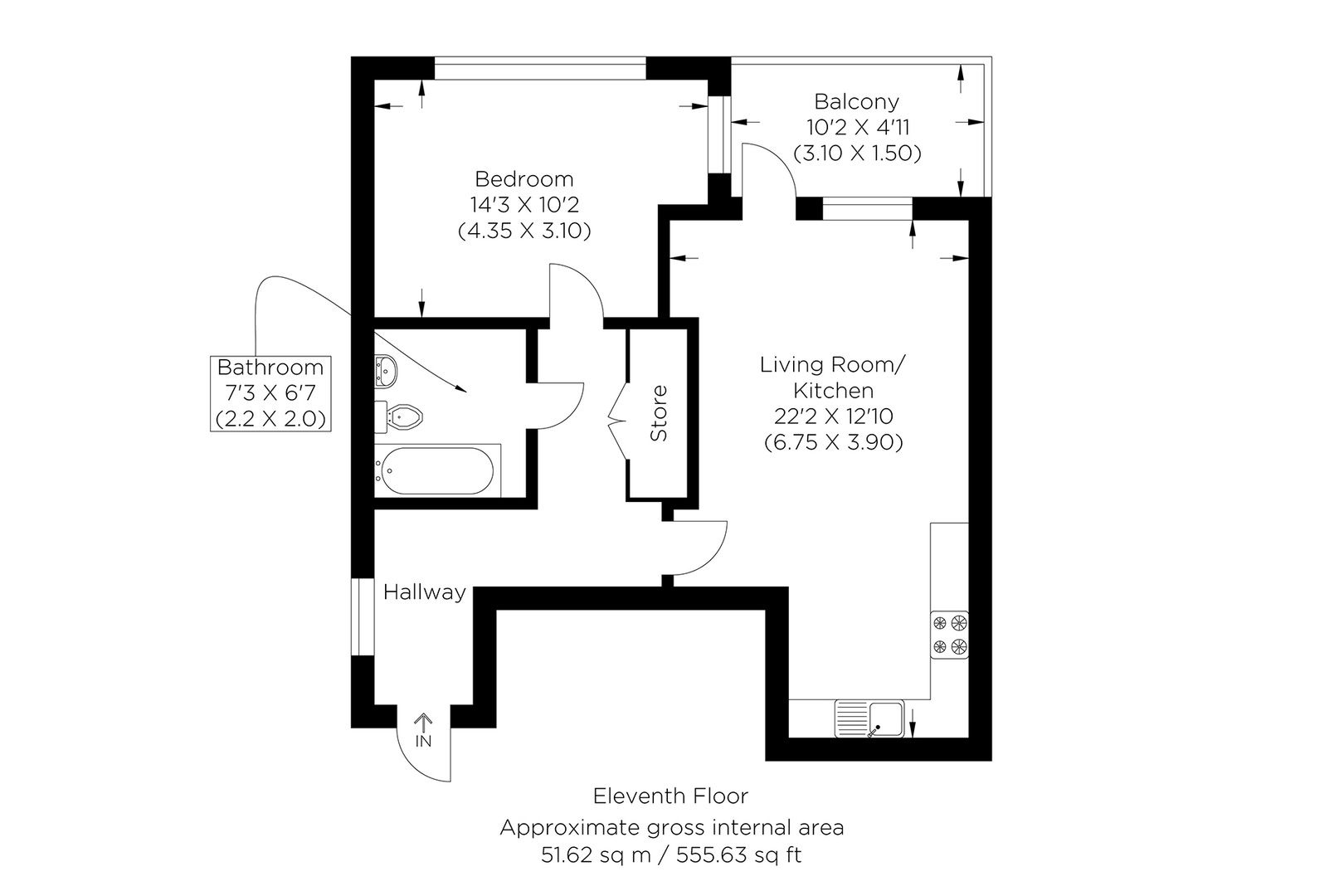 1 bed flat for sale in Greenwich High Road, London SE10 Zoopla