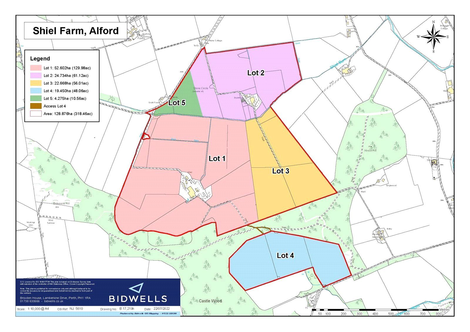 Land for sale in Lot 5 Muir Of Fowlis, Alford, Aberdeenshire AB33 Zoopla