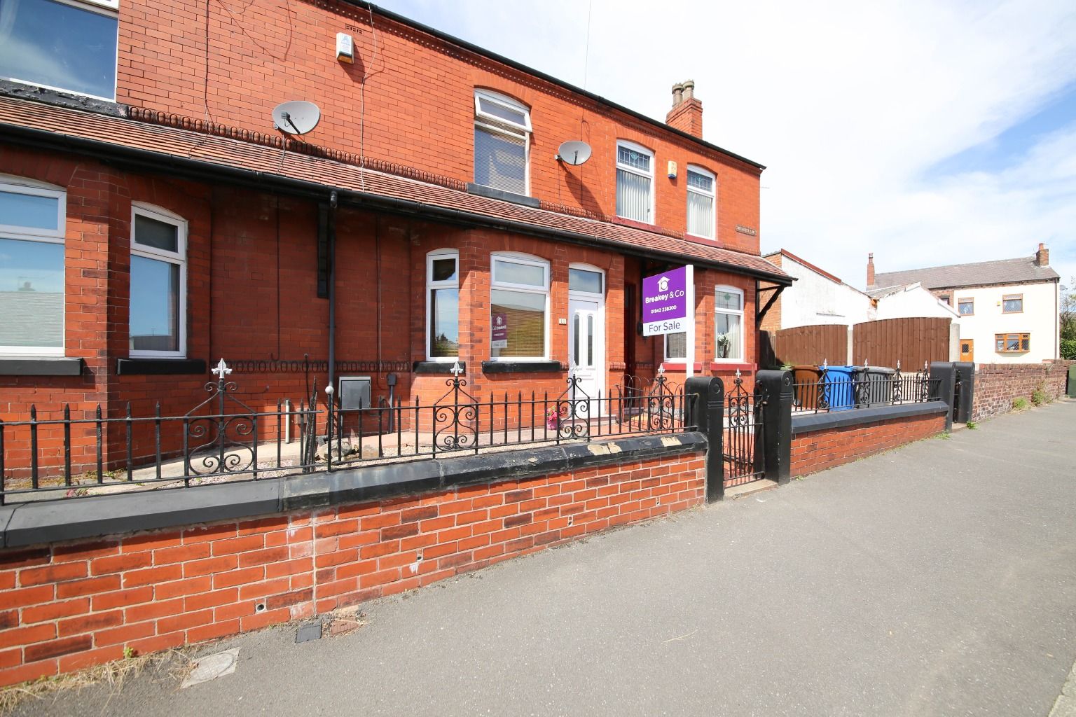 2 bed terraced house for sale in Smethurst Lane, Wigan, Lancashire WN5