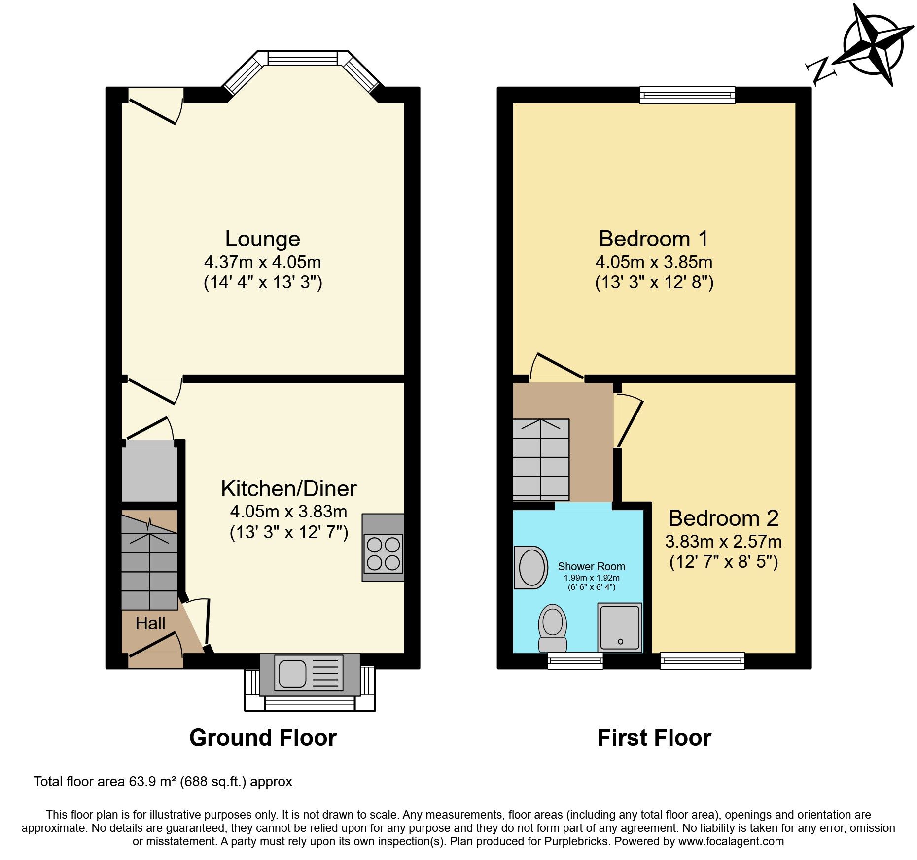 2 bed semidetached house for sale in Ryley Avenue, Bolton BL3 Zoopla