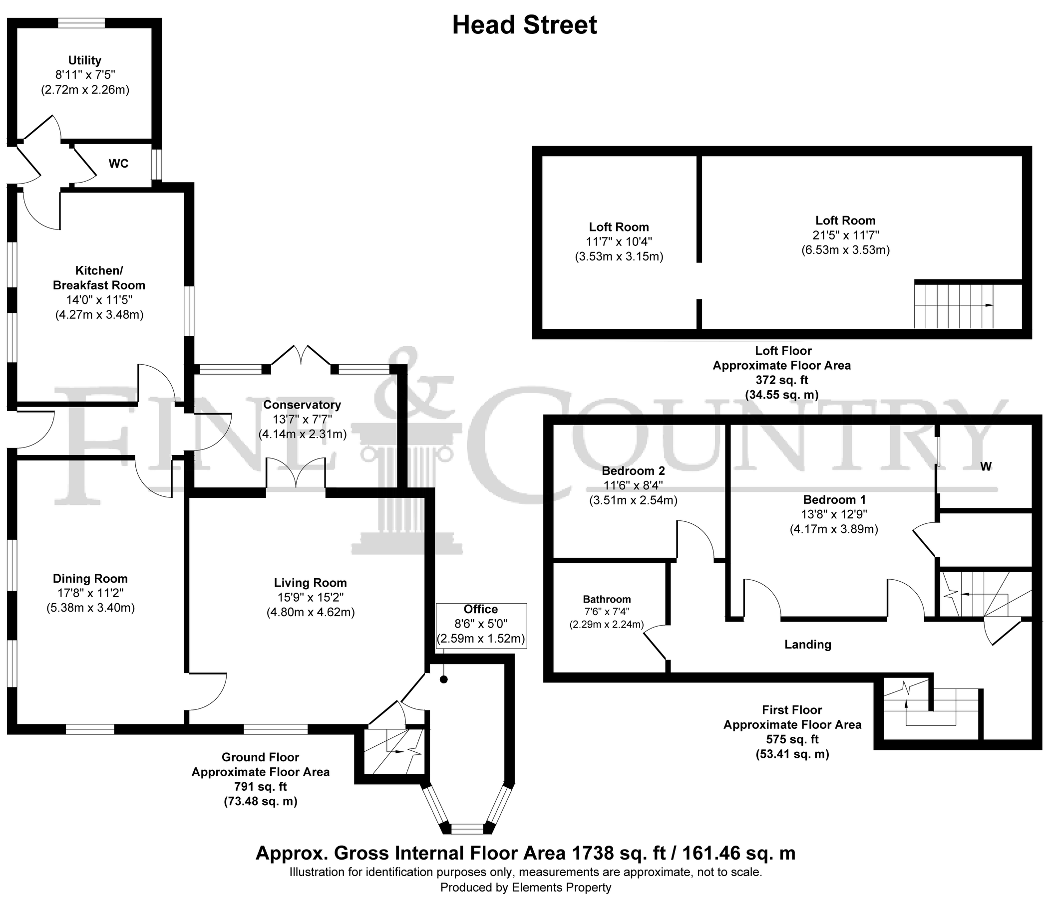 2 bed semidetached house for sale in Head Street, Goldhanger, Maldon