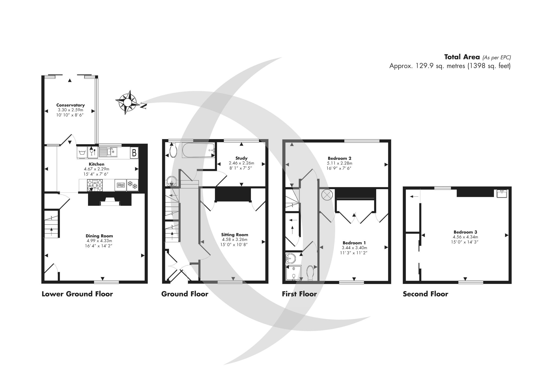 3 bed terraced house for sale in Sandown Road, Deal, Kent CT14 Zoopla