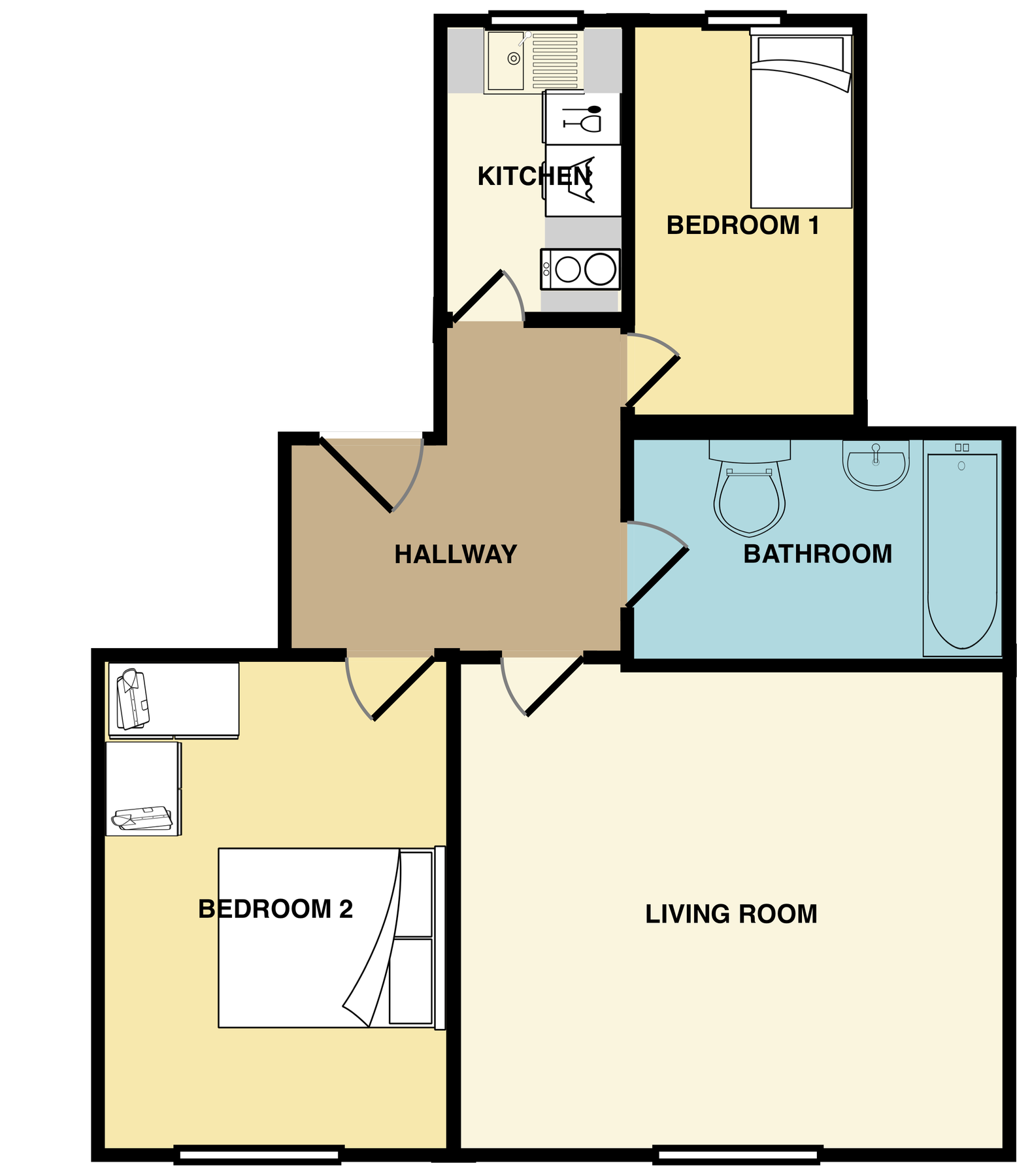 2 bed flat for sale in Holburn Street, Aberdeen, Aberdeenshire AB10