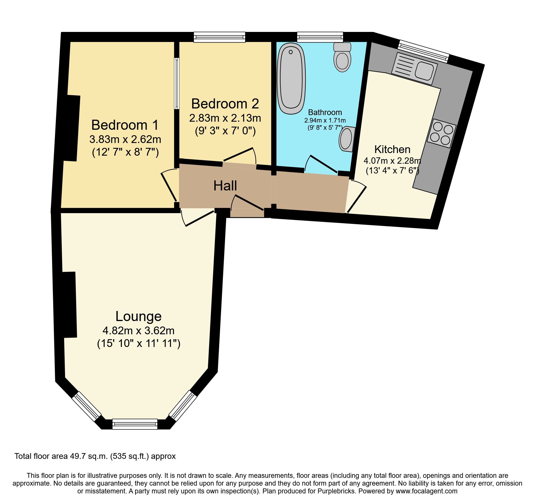 2 bed flat for sale in Old Liverpool Road, Warrington WA5 Zoopla