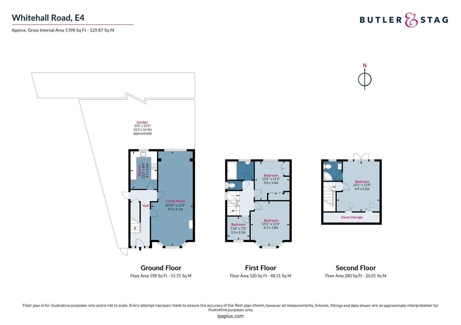 4 bed semidetached house for sale in Whitehall Road, London E4 Zoopla