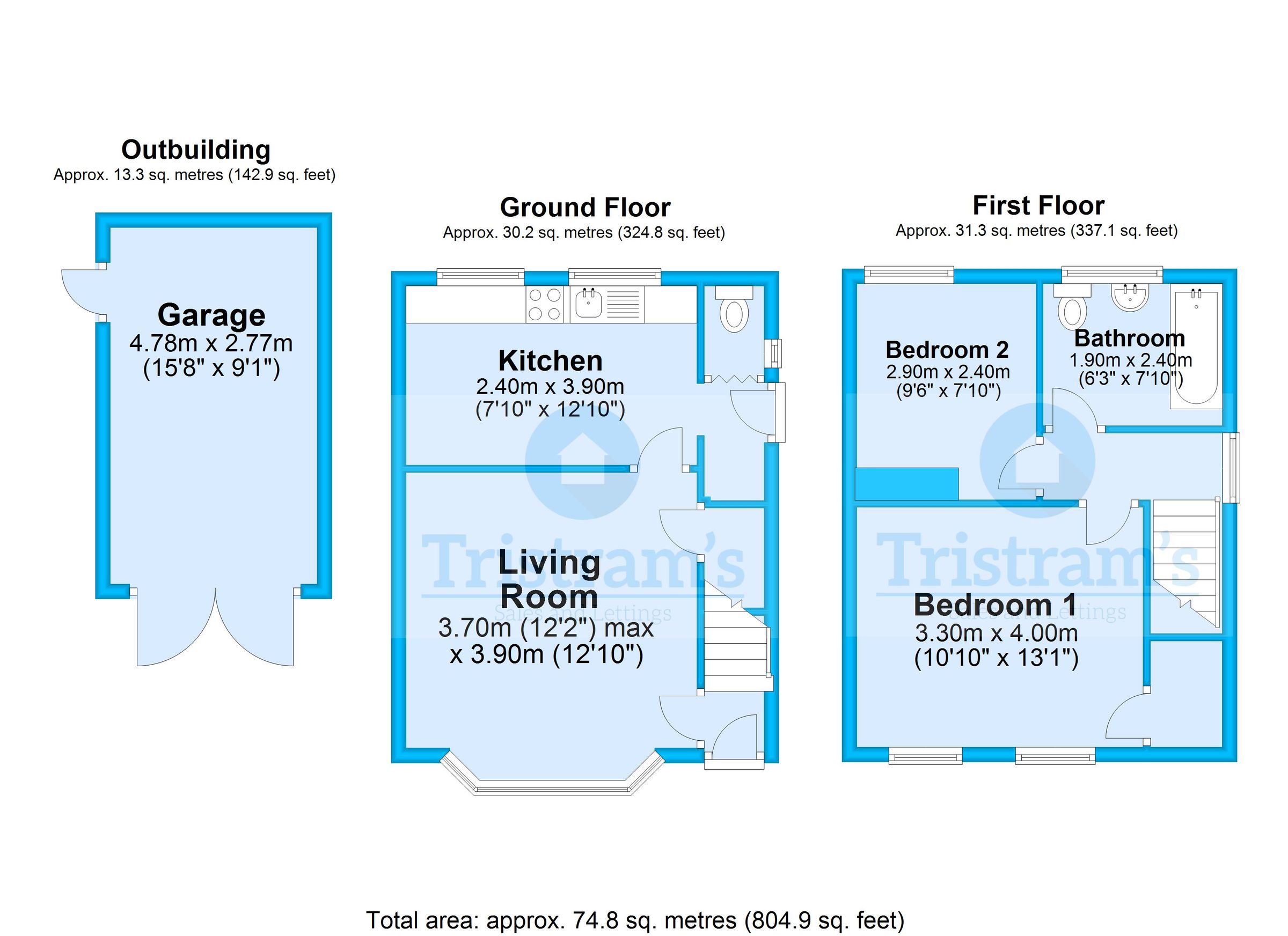 2 bed semidetached house for sale in Hallam Road, Mapperley