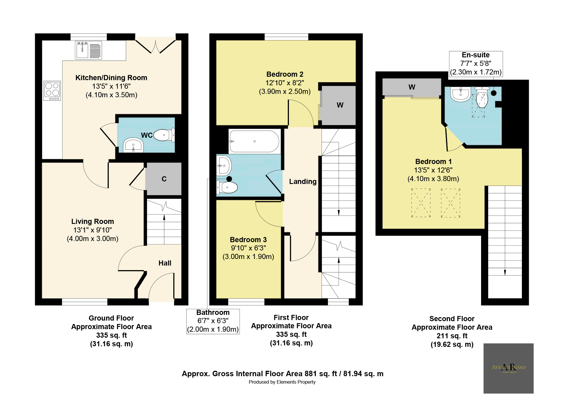 3 bed terraced house for sale in 48 Chuckers Row, Wallyford