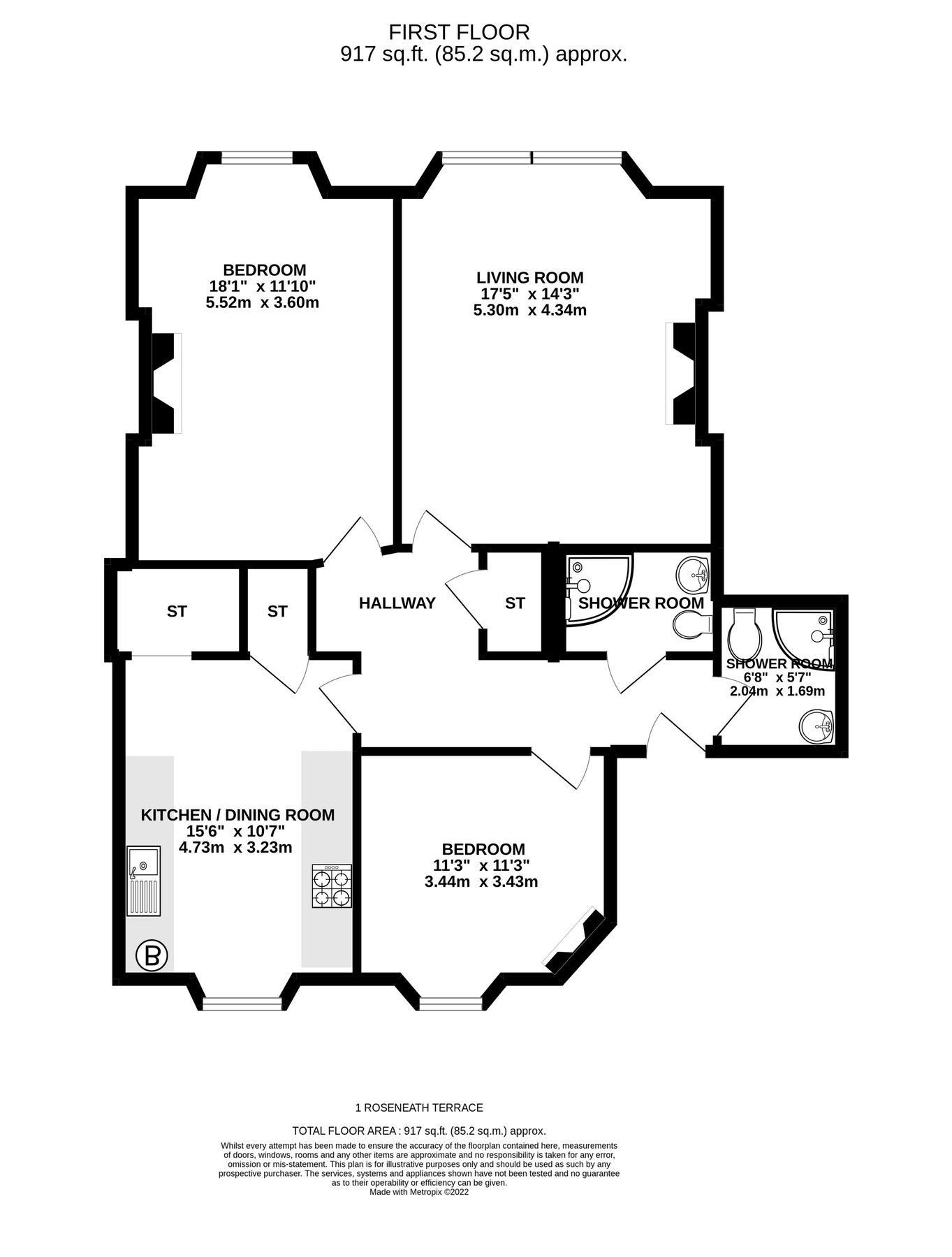 2 bed flat for sale in 1 (1F1) Roseneath Terrace, Edinburgh EH9 Zoopla