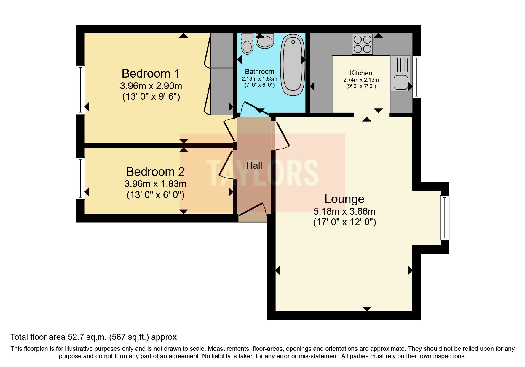 2 bed flat for sale in Nightingale Court, Waldeck Road, Luton LU3 Zoopla