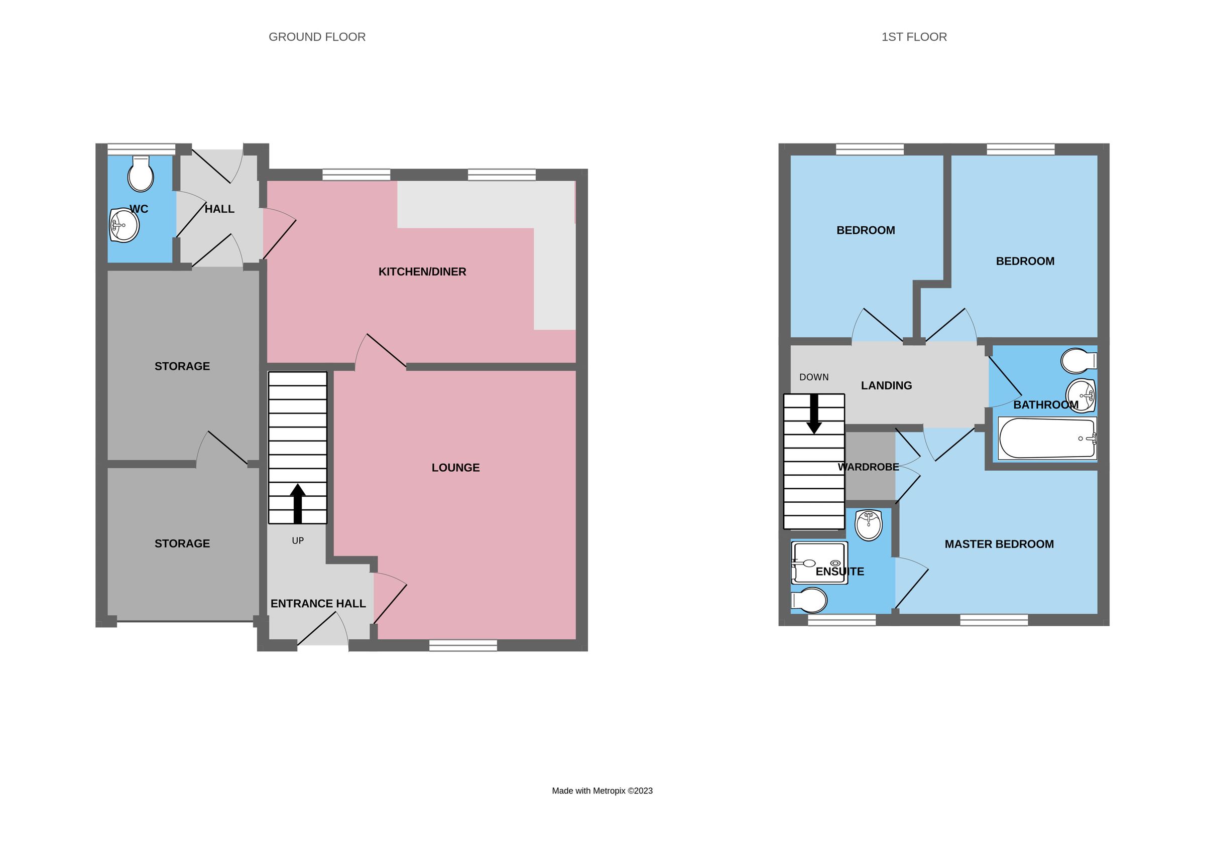 3 bed semidetached house for sale in Arundel Close, Telford