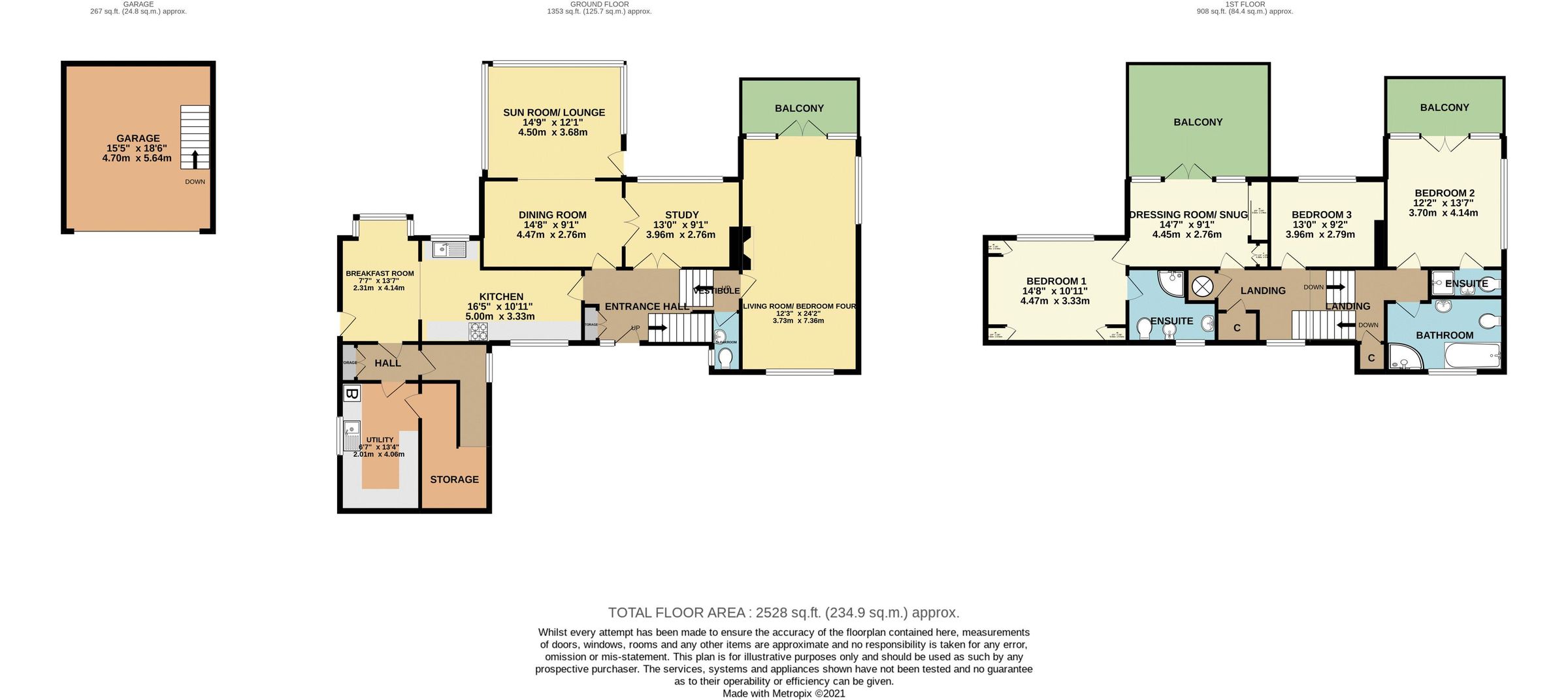 4 bed detached house for sale in Kilmorie Close, Hopes Nose, Torquay