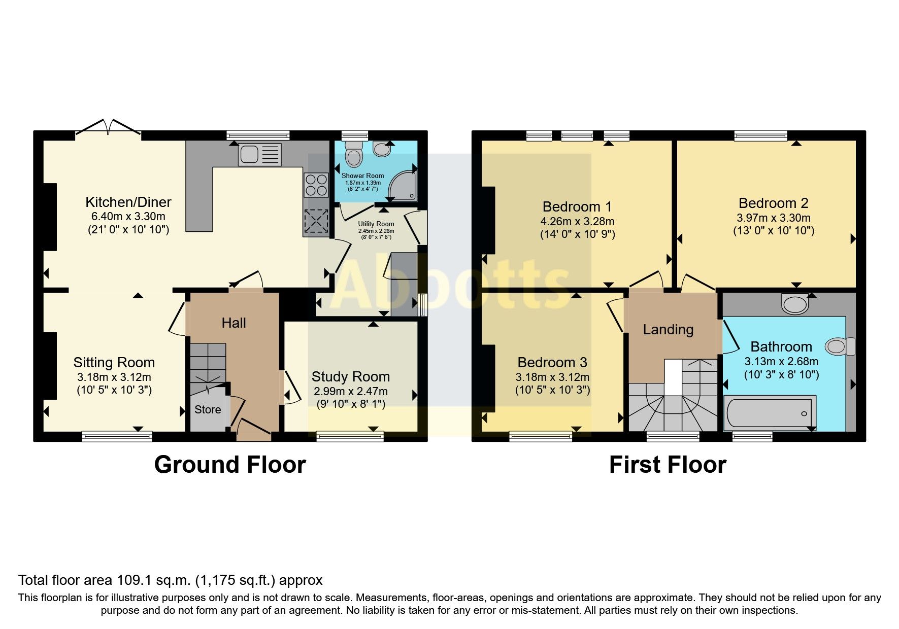 3 bed semidetached house for sale in Close, Ashill, Thetford