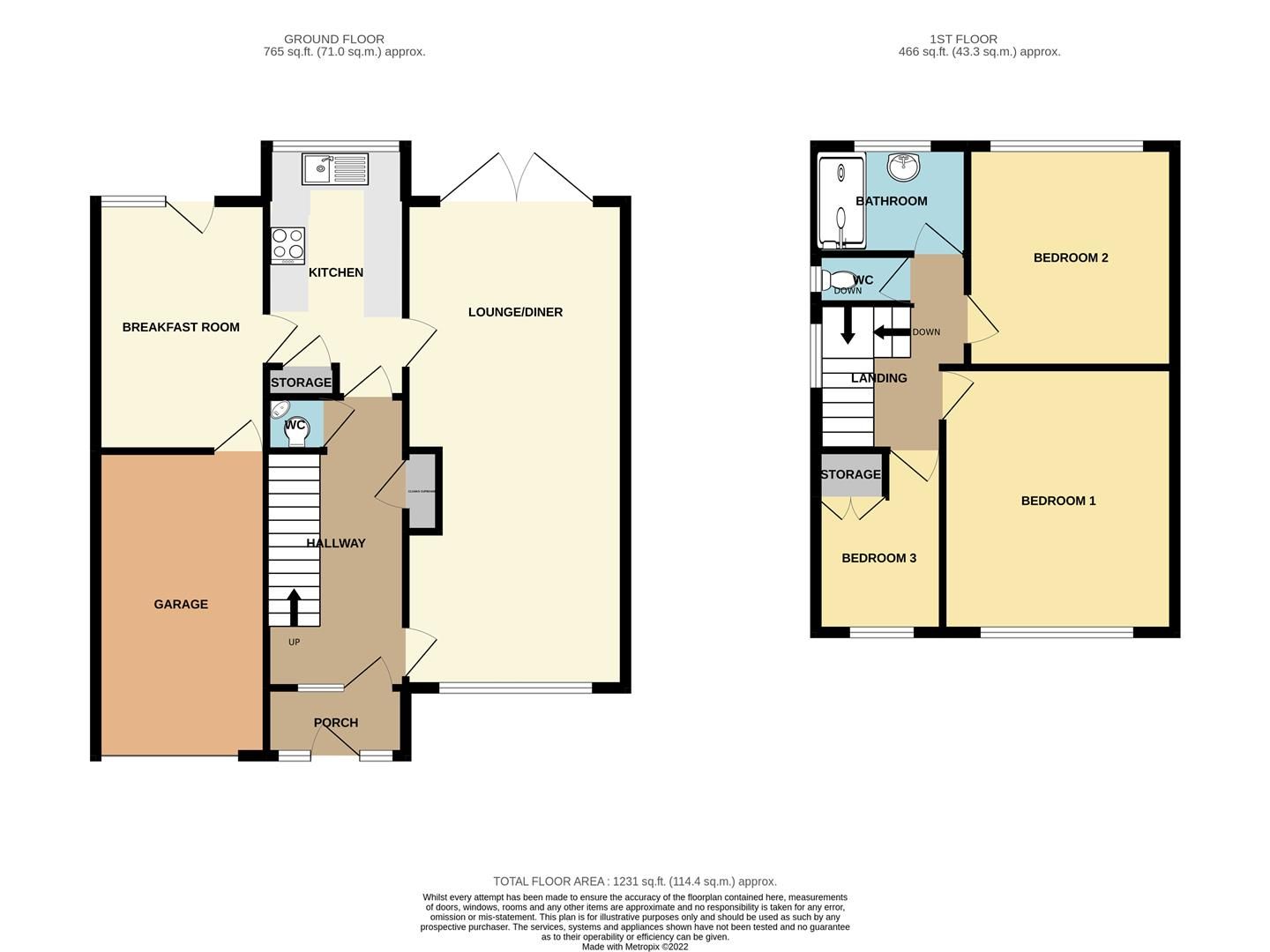3 bed linkdetached house for sale in Bramcote Lane, Wollaton