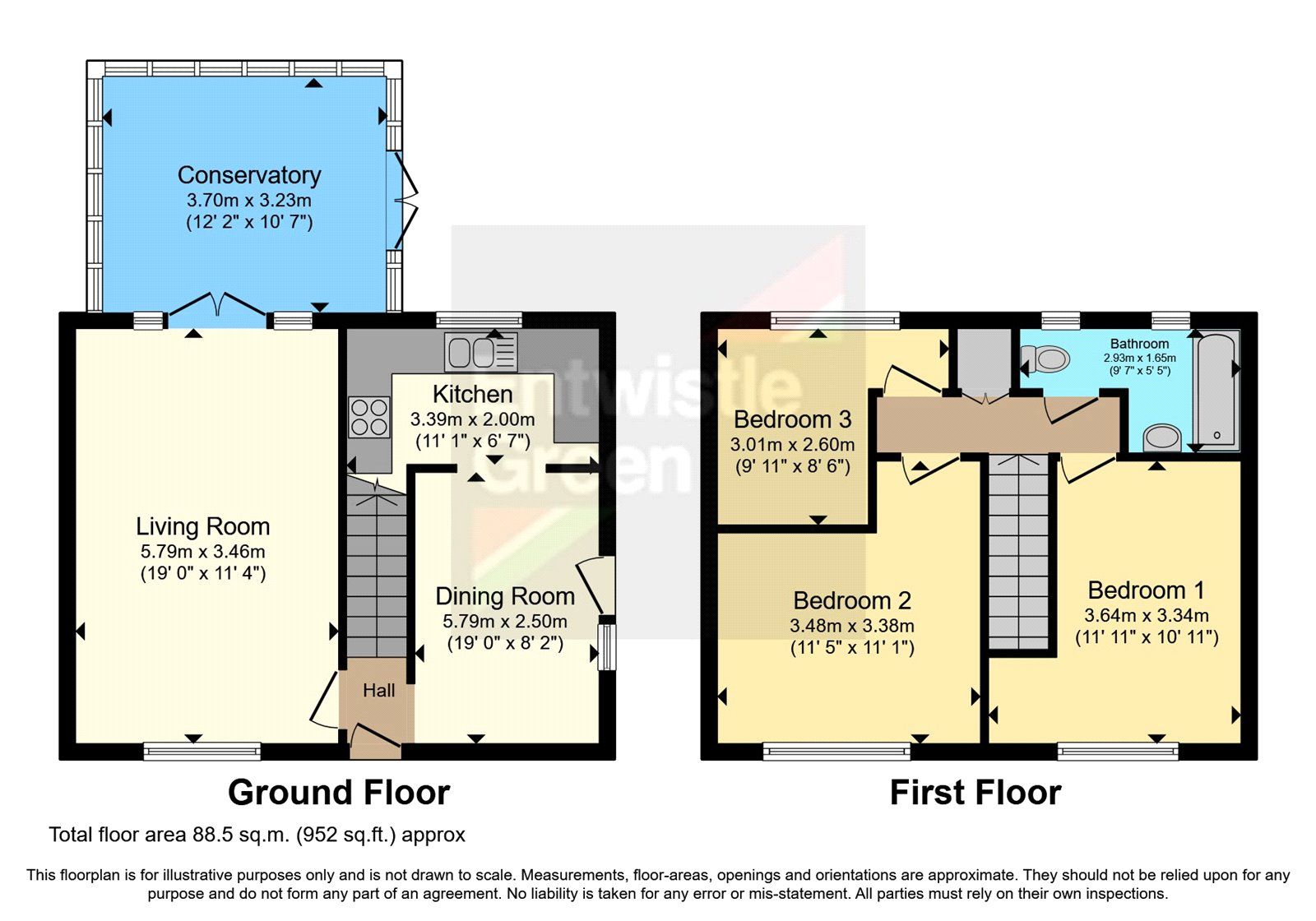 3 bed semidetached house for sale in Bridges Avenue, Goshen, Bury