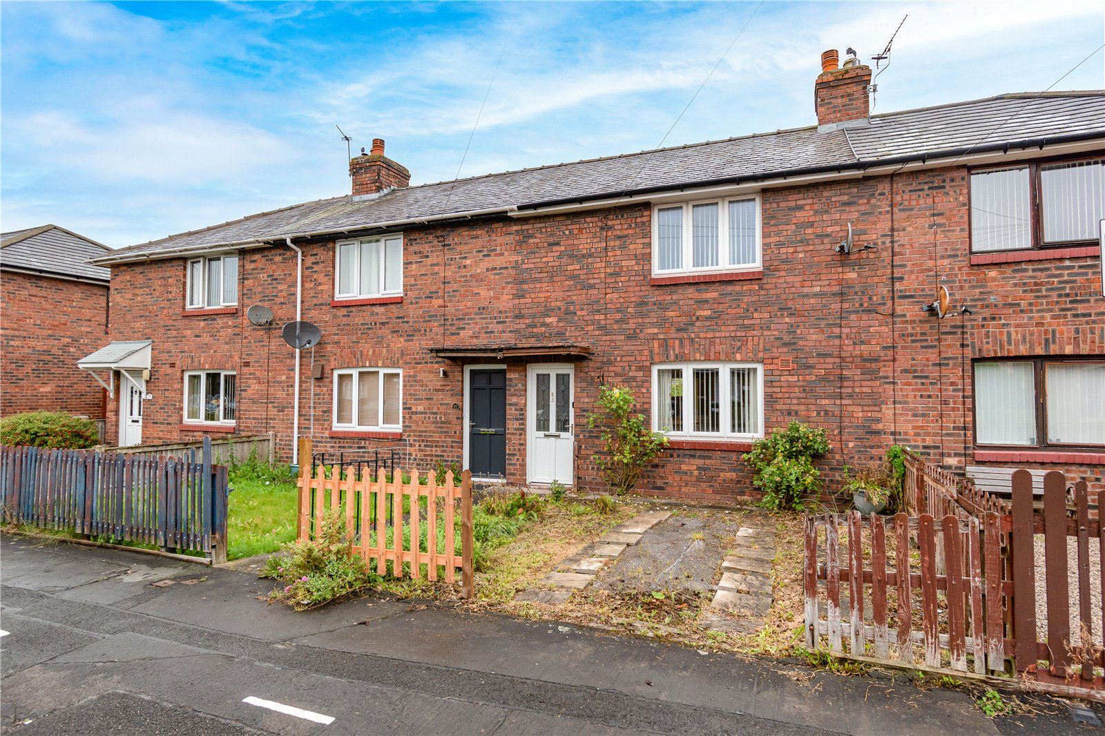 2 bed terraced house for sale in 83 Bower Street, Carlisle, Cumbria CA2