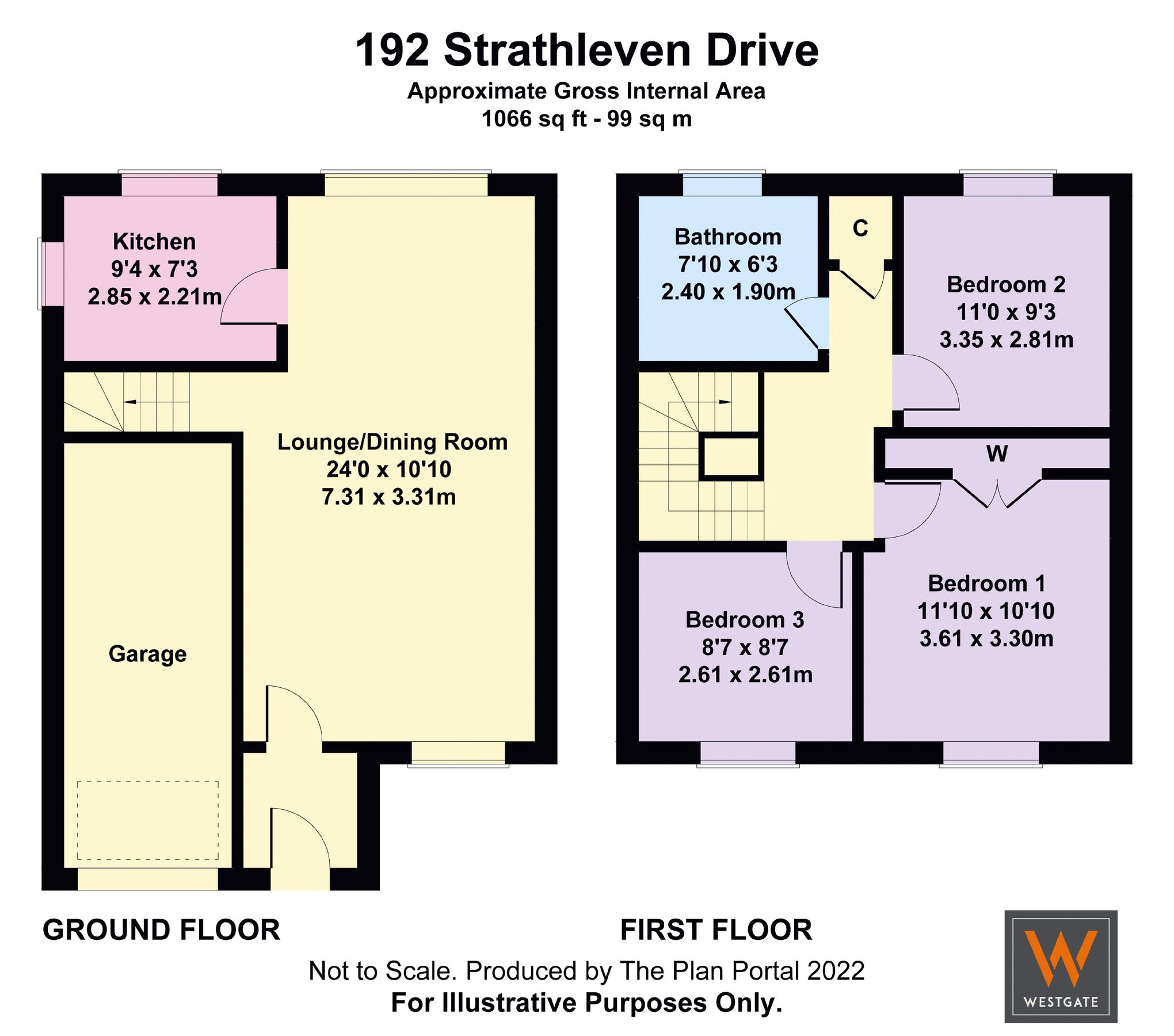 3 bed detached house for sale in Strathleven Drive, Alexandria G83 Zoopla