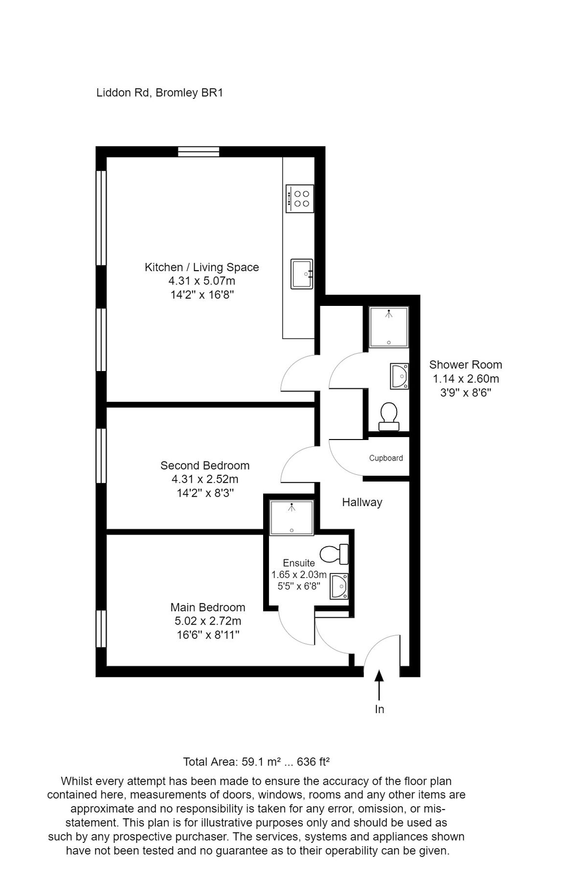 2 bed flat for sale in Liddon Road, Bickley, Bromley BR1 Zoopla