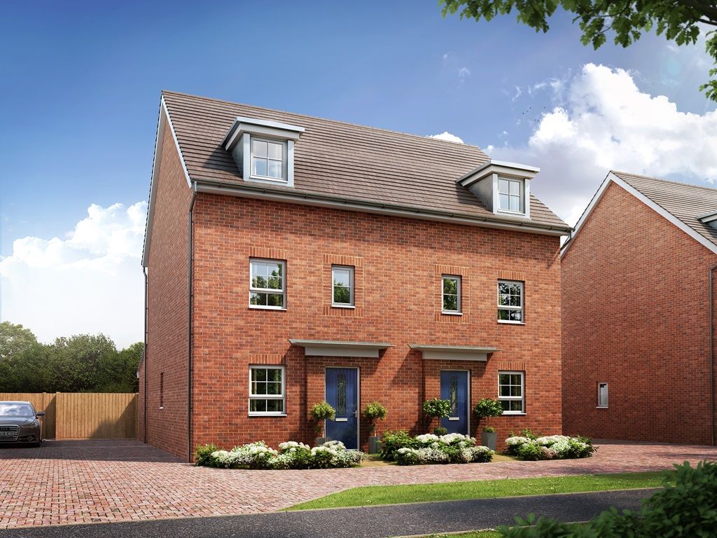 New home, 4 bed semidetached house for sale in "Woodcroft" at Ashlawn